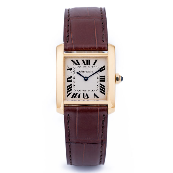 Cartier Tank Francaise | REF. 1821 | 18k Yellow Gold | 25mm | Cartier 2023 Service & 2 Year Warranty