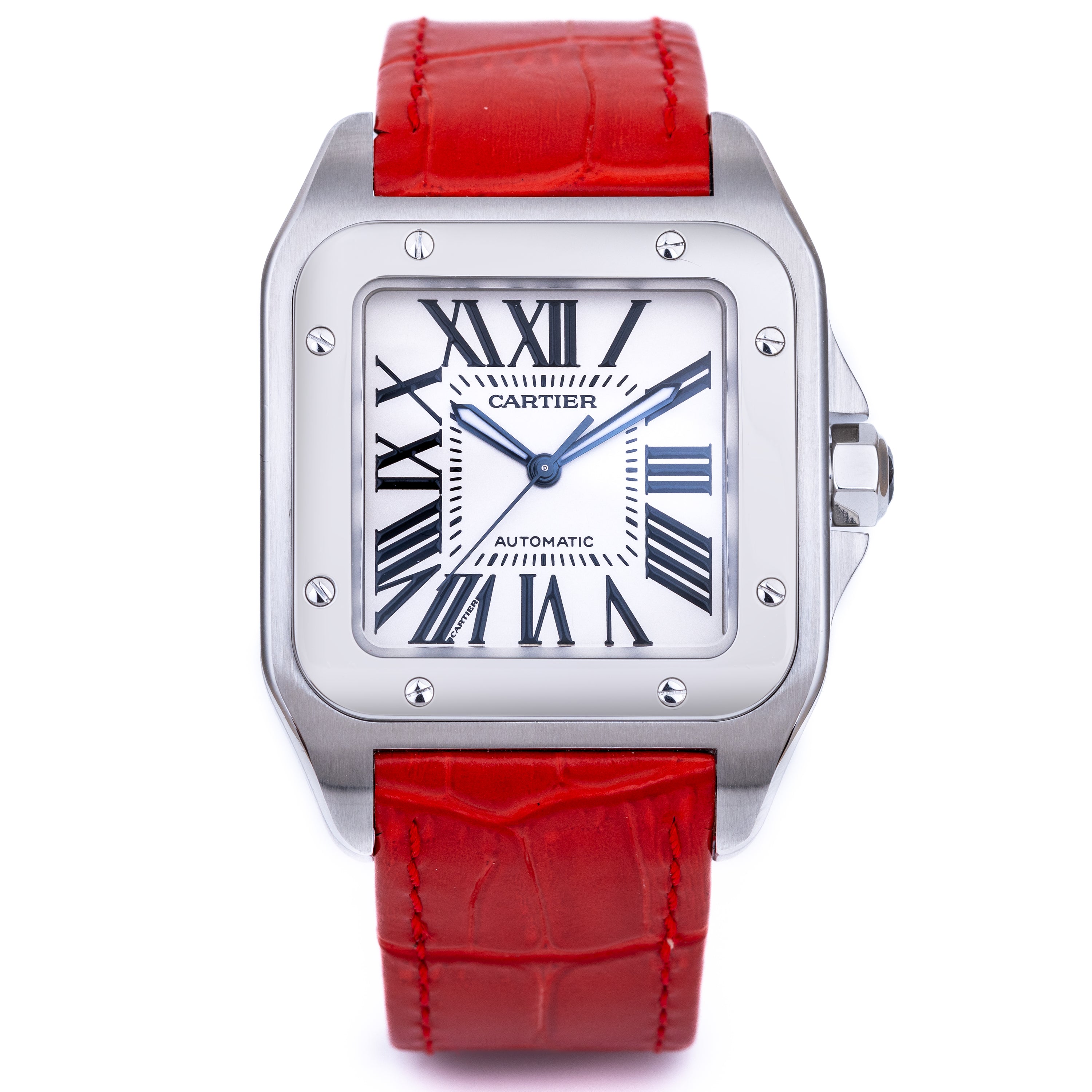 Cartier Santos 100 | REF. 2656 | 38mm | Stainless Steel | Cartier 2023 Service & 2 Year Warranty