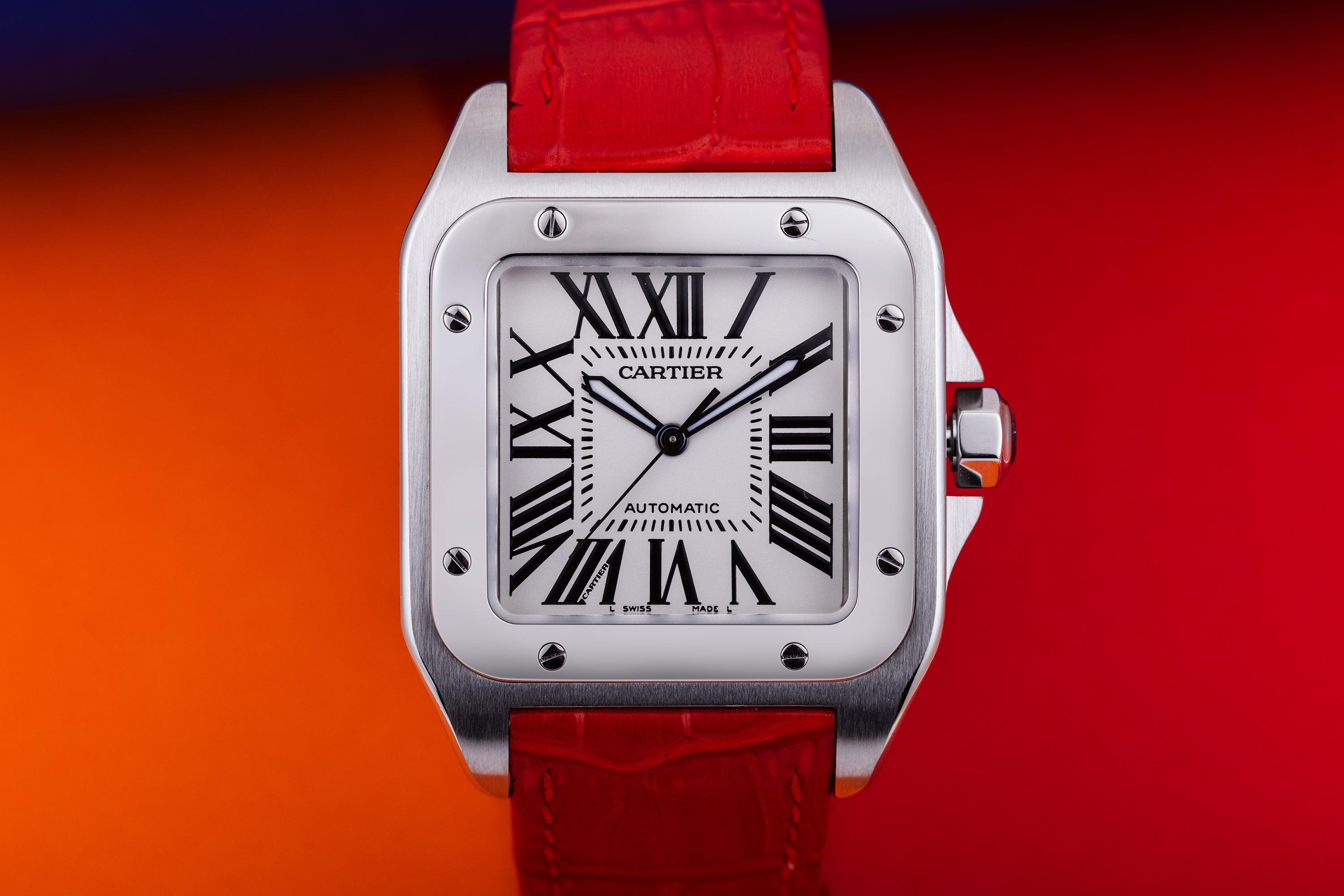 Cartier Santos 100 | REF. 2656 | 38mm | Stainless Steel | Cartier 2023 Service & 2 Year Warranty