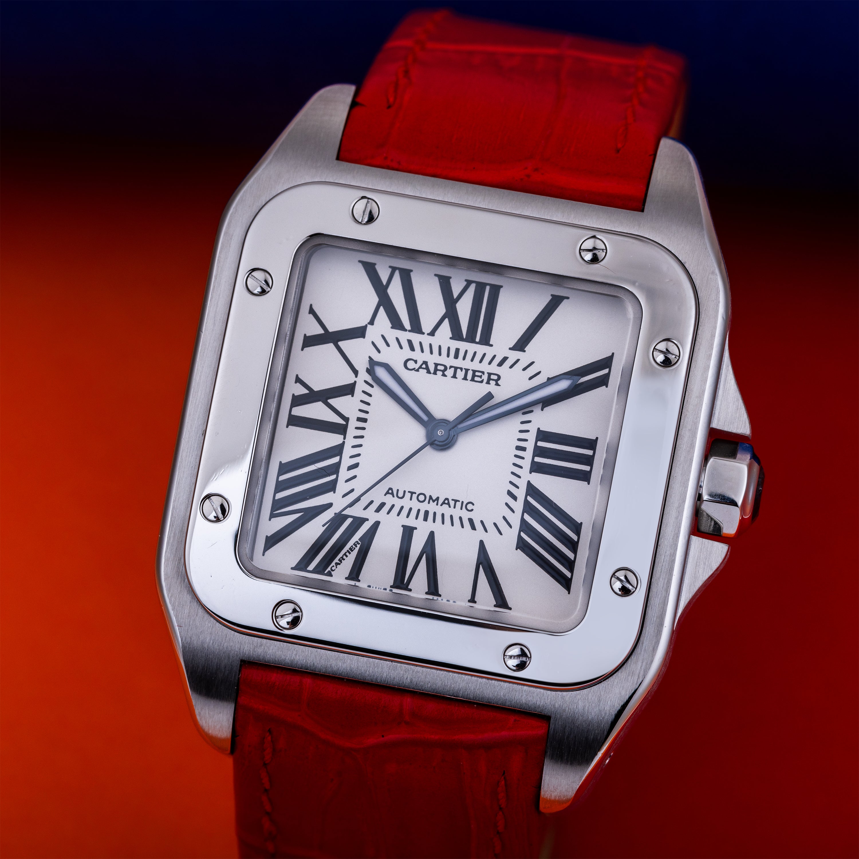 Cartier Santos 100 | REF. 2656 | 38mm | Stainless Steel | Cartier 2023 Service & 2 Year Warranty