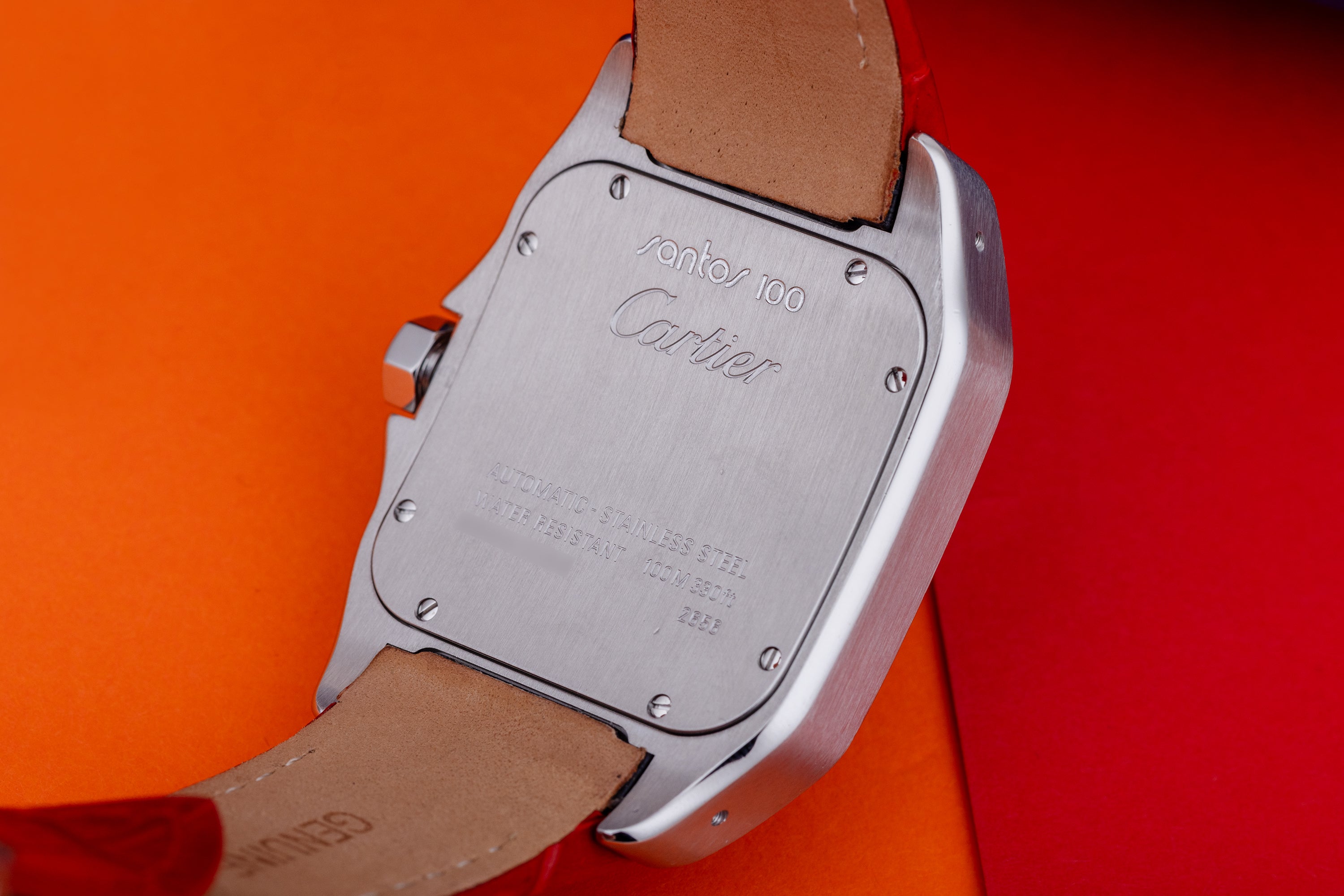 Cartier Santos 100 | REF. 2656 | 38mm | Stainless Steel | Cartier 2023 Service & 2 Year Warranty