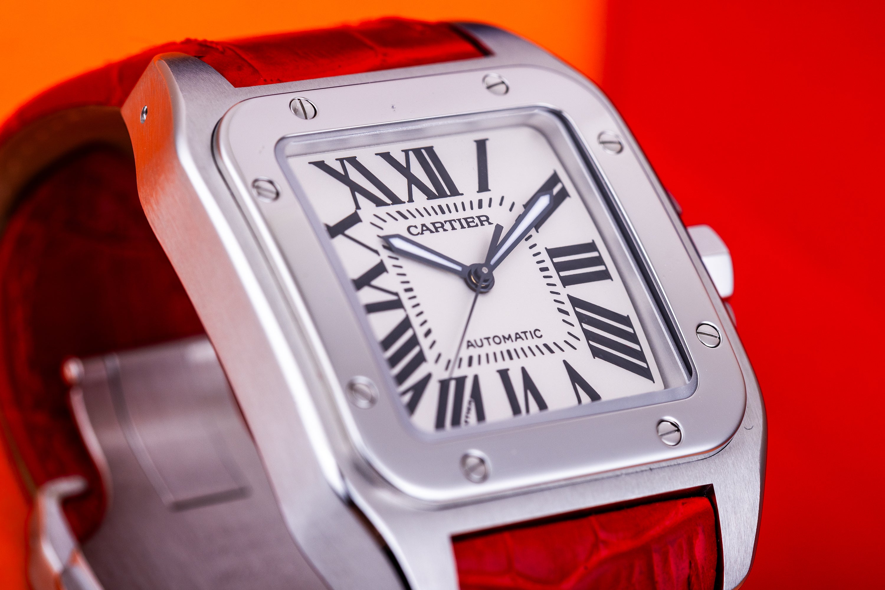 Cartier Santos 100 | REF. 2656 | 38mm | Stainless Steel | Cartier 2023 Service & 2 Year Warranty