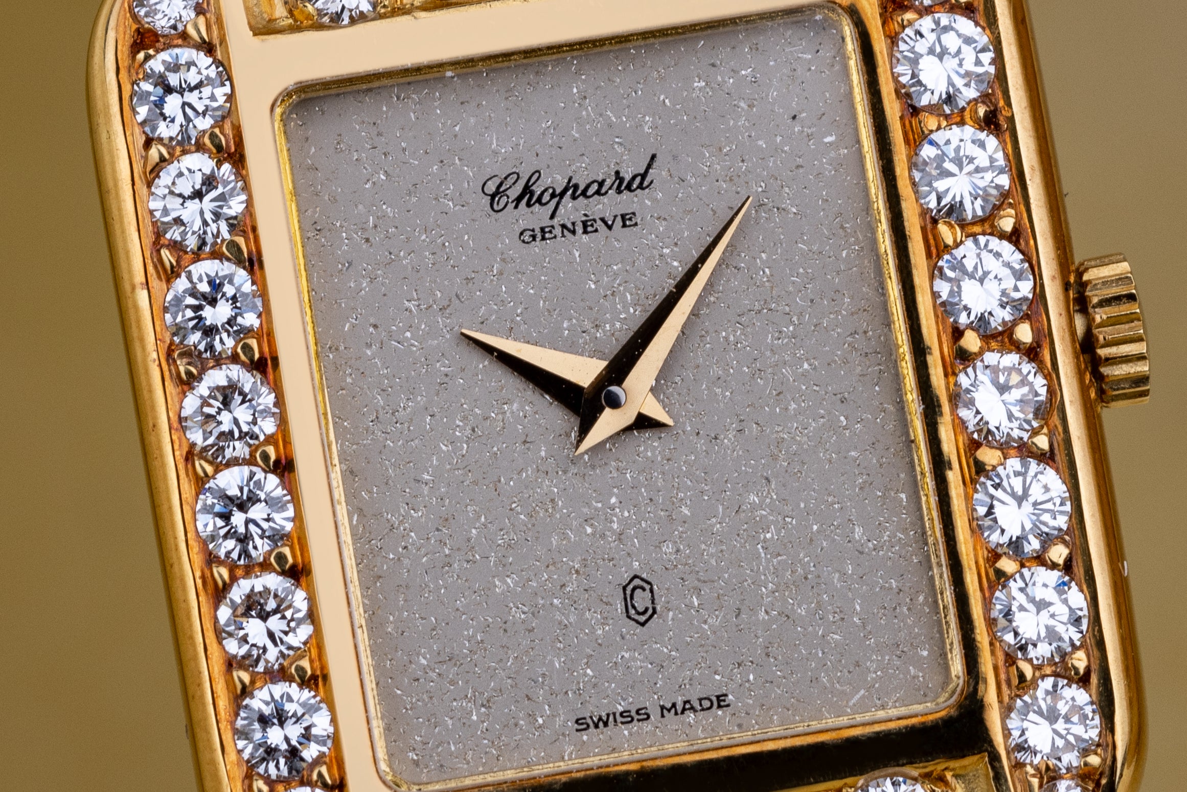 Chopard Vintage Ladies Watch | REF. 5171 | Silver 'Sparkle' Dial | 21.5mm | 18k Yellow Gold