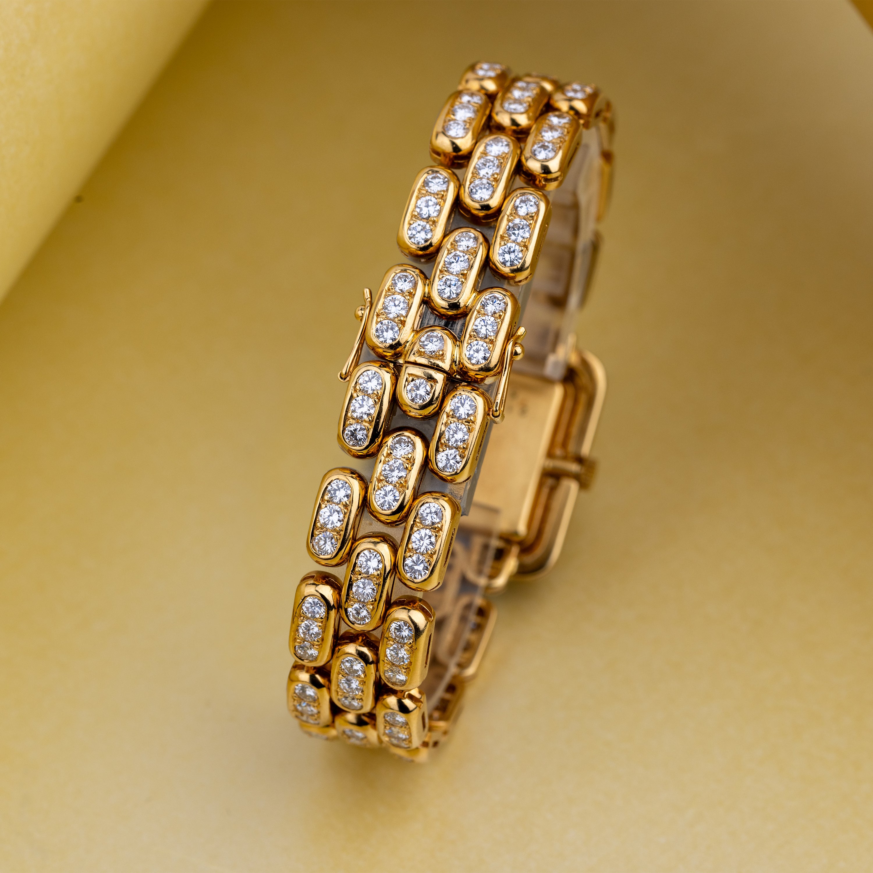 Chopard Vintage Ladies Watch | REF. 5171 | Silver 'Sparkle' Dial | 21.5mm | 18k Yellow Gold