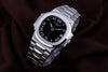 Patek Philippe Nautilus | REF. 3800/1A-001 | Black Roman Dial | 2005 | Stainless Steel | Box & Papers