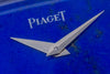 Rare 1970's Piaget | REF. 9665 H 6 | Lapis Lazuli Dial | Baguette Diamond Bezel & Bracelet Lining | 18k White Gold | 31.5mm