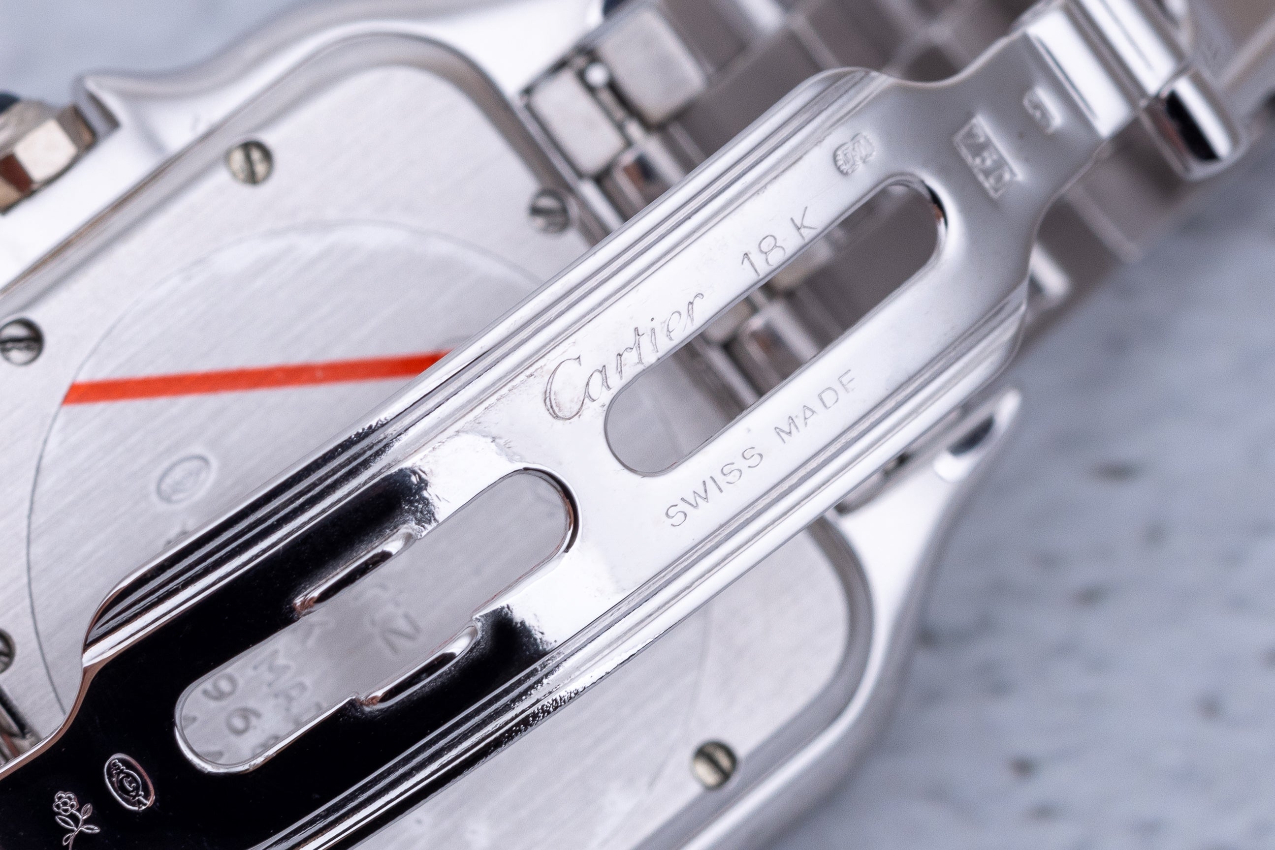 Cartier Panthere | White Silvered Roman Numeral Dial | 27.5mm | 18k White Gold