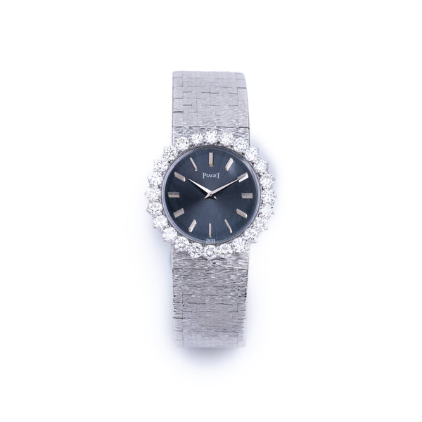Piaget Lady Wristwatch | REF. 9171 A 6 | 18k White Gold | Diamond Bezel | Circa 1980s