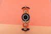 DeLaneau Onyx, Coral & 18k Yellow Gold Diamond Ladies Wristwatch | Black Onyx Dial | Circa 1970s