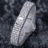 Vintage Piaget | Onyx Dial & Pave Diamond | 18k White Gold | Circa 1980's | 24mm