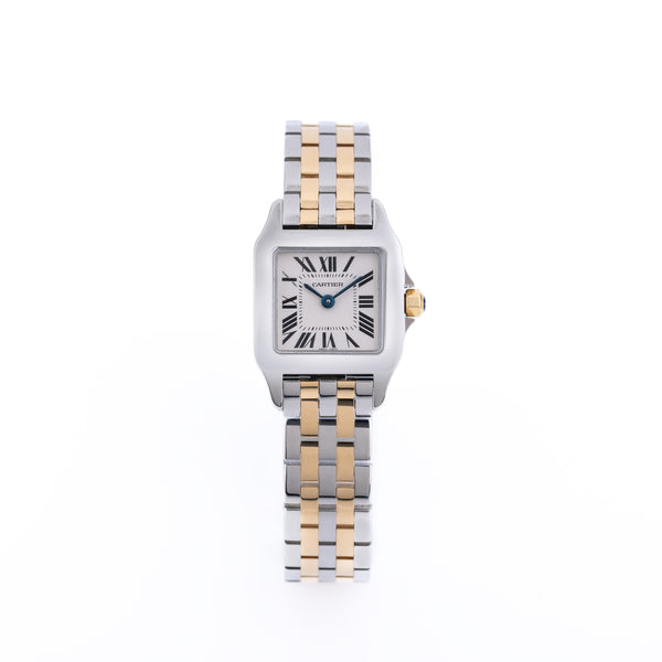 Cartier Santos Demoiselle | REF. 2689 | Box & Papers | Stainless Steel & 18k Yellow Gold | 20mm