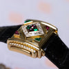 Rare Piaget Secret | REF. 16988 | Ruby, Emerald & 'Cut to Measure' Diamonds | 29mm | 18k Yellow Gold