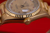 Rolex Day-Date | REF. 18238 | Champagne Diamond & Ruby String Dial | 18k Yellow Gold