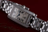 Cartier Tank Americaine | REF. 2489 | Double Row Diamond Bezel | 18k White Gold | 19mm