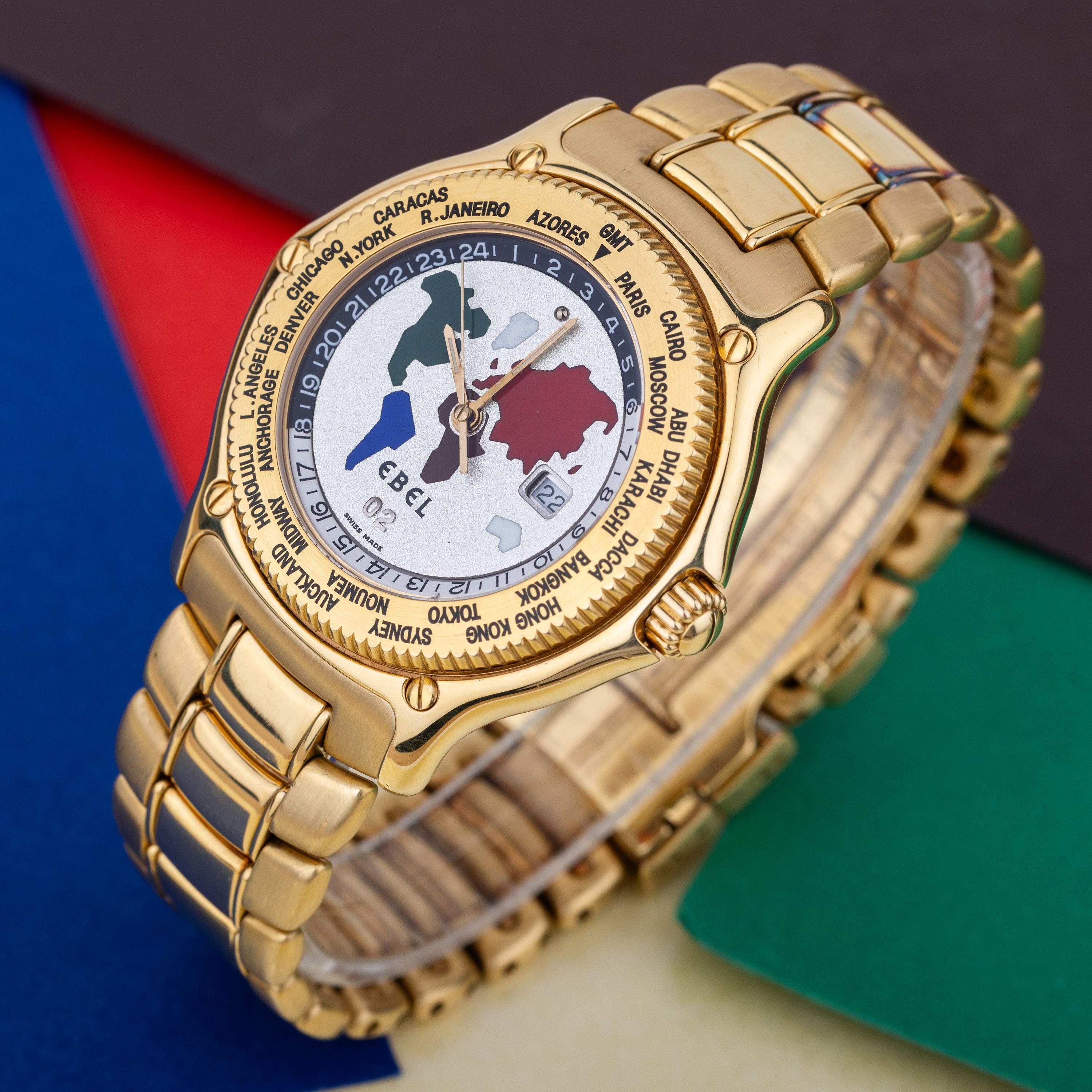 Ebel Voyager | REF. 8124913 | 18k Yellow Gold | Automatic | 38mm | 1990's