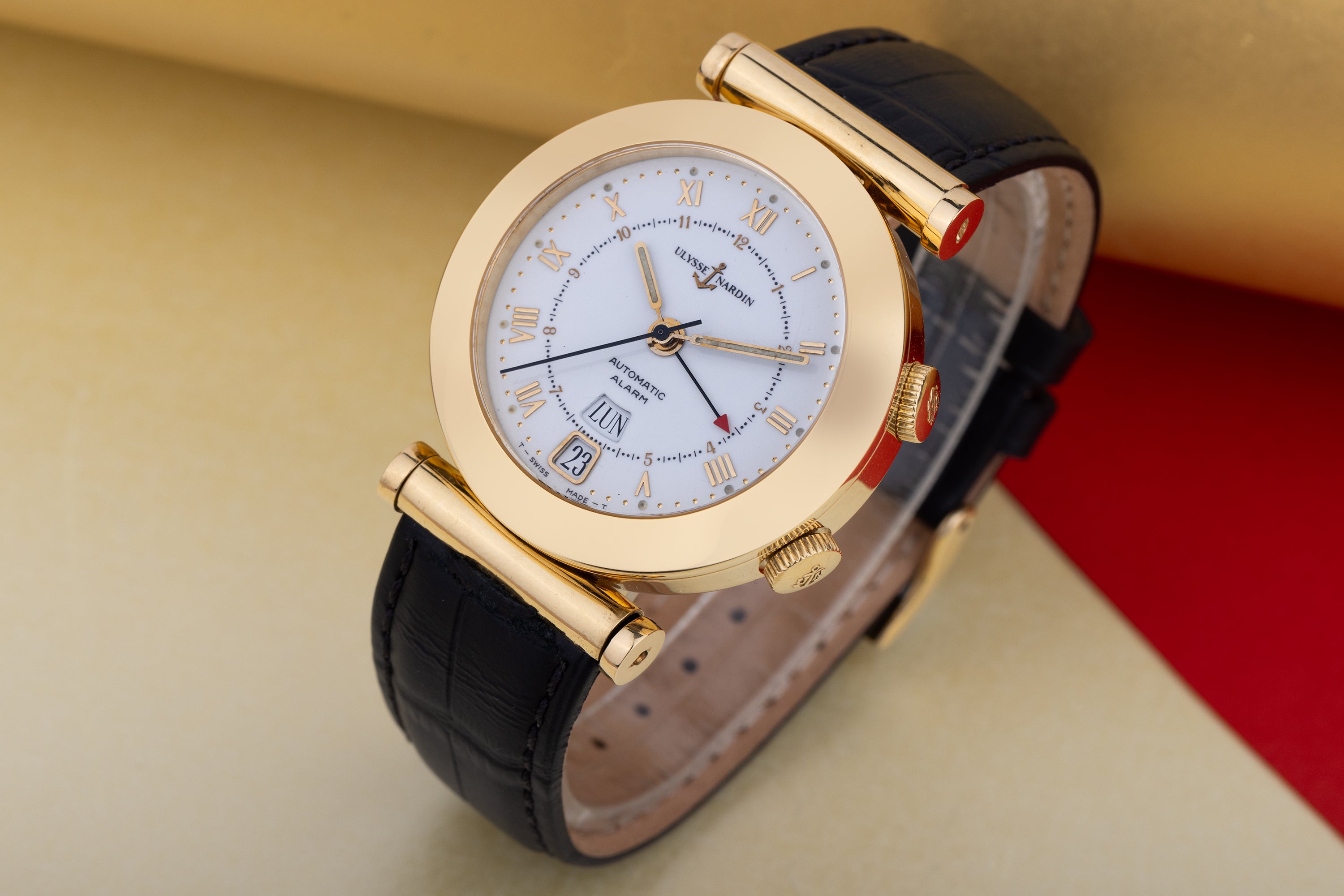 Ulysse Nardin San Marco Alarm Watch | REF. 601-22 | 18k Yellow Gold | 38mm | 1990s