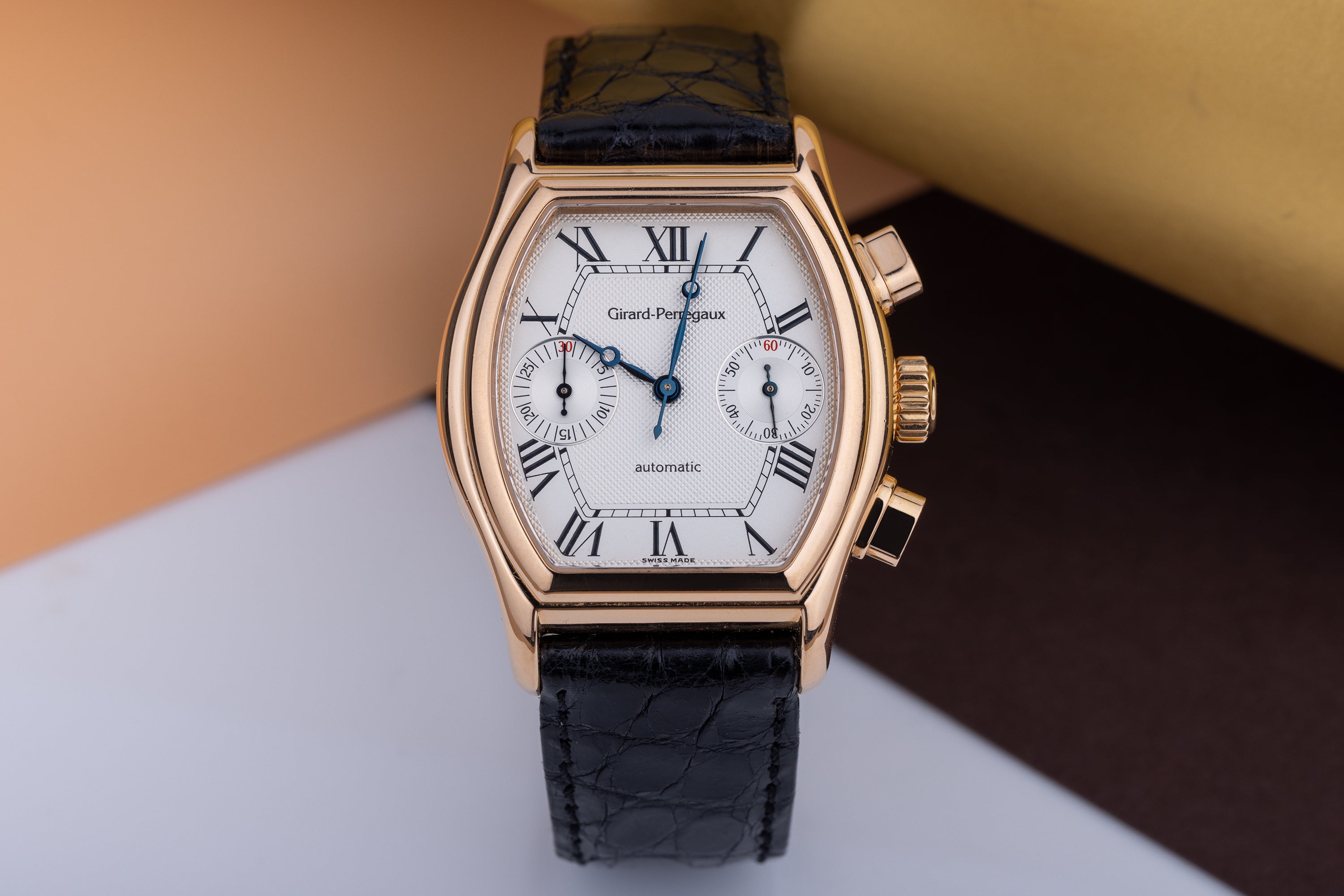 Girard Perregaux Richeville REF. 2750 18k Rose Gold 36mm