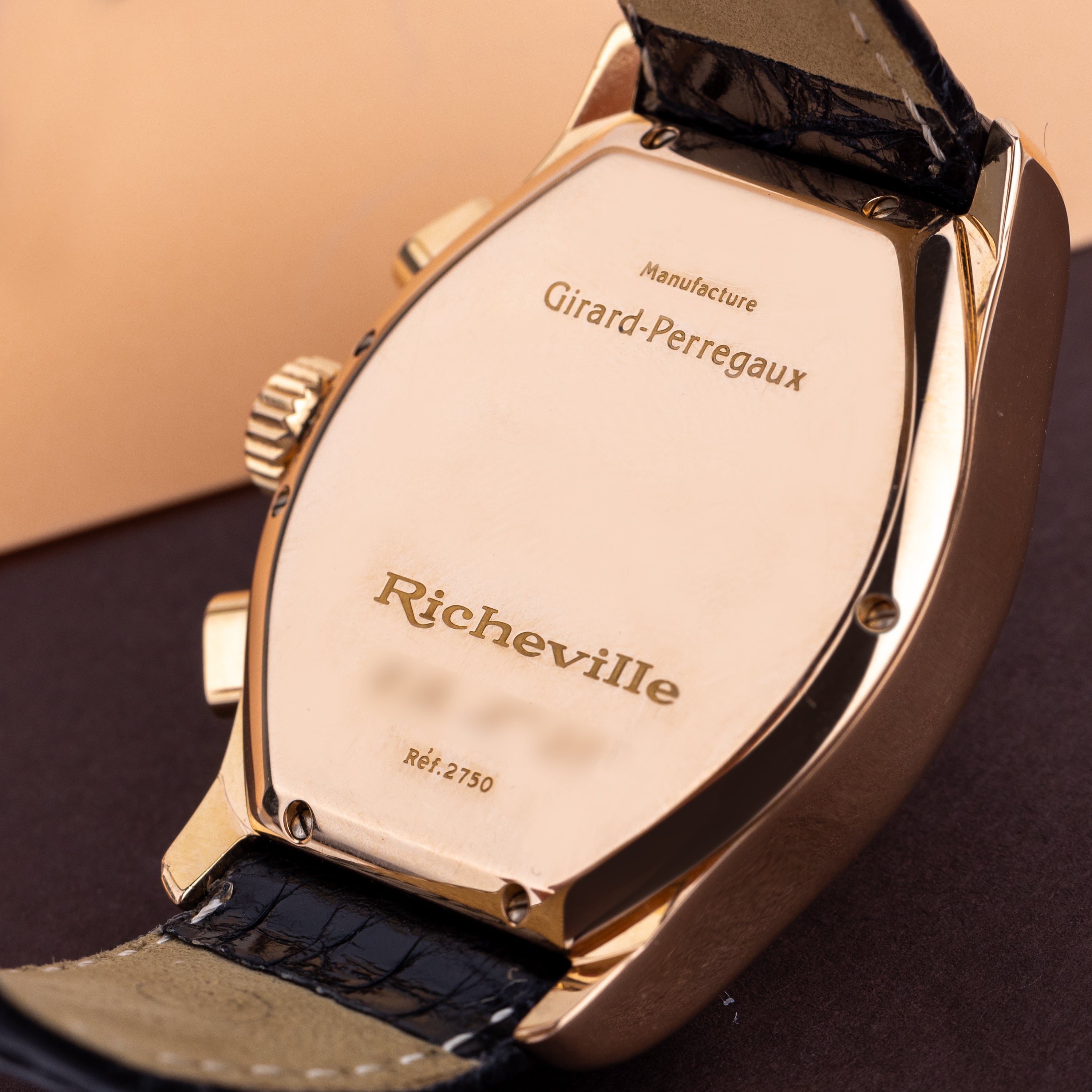 Girard Perregaux Richeville REF. 2750 18k Rose Gold 36mm