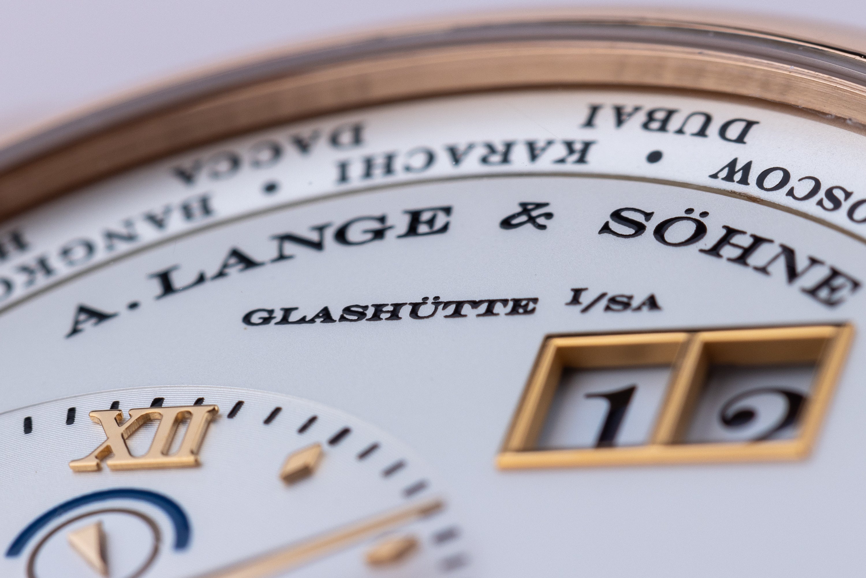 A. Lange & Söhne Lange 1 Time Zone | REF. 116.032 | 18k Rose Gold | Silver Dial | Box & Papers | 2009