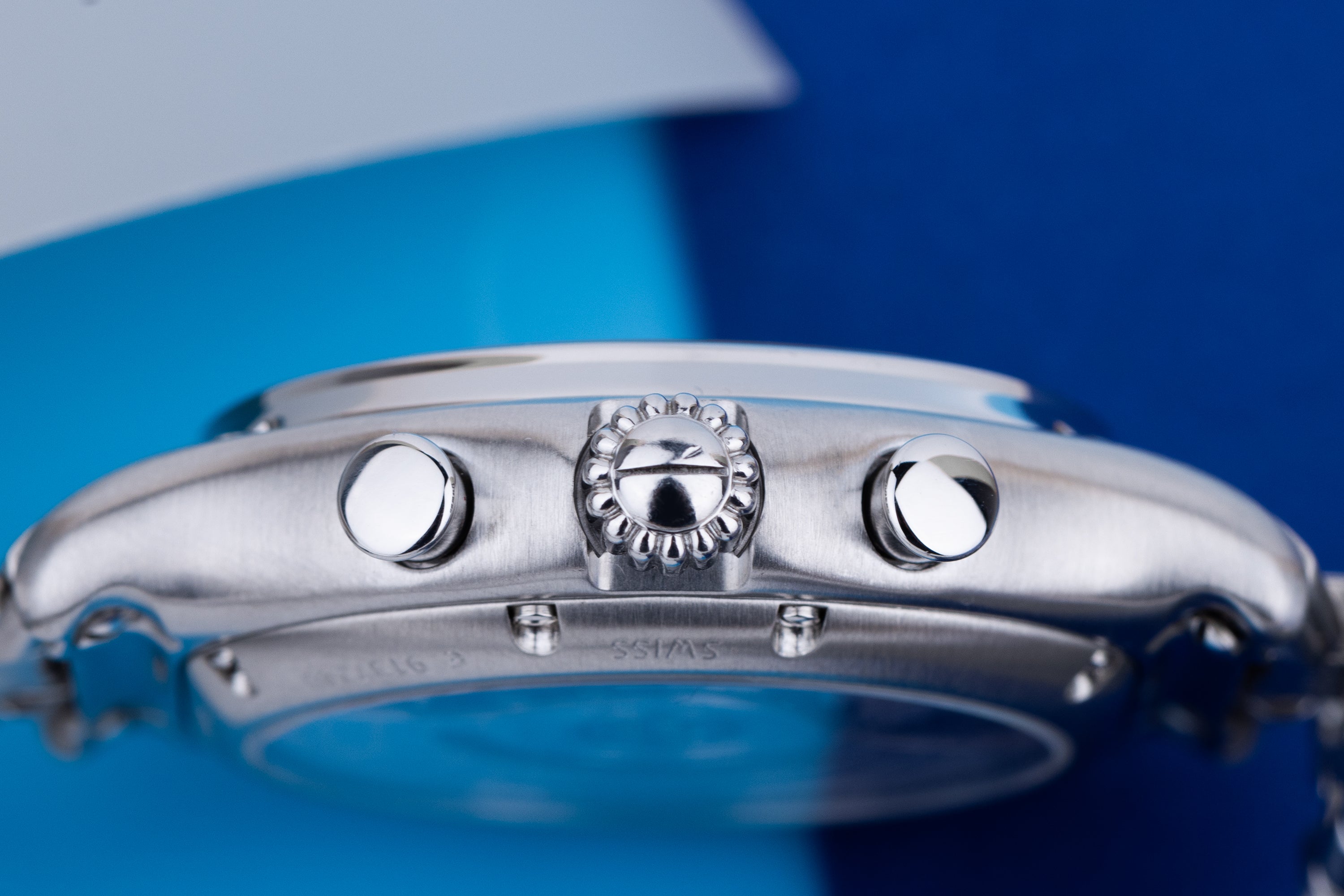 Ebel Le Modular Chronograph | REF.  E 9137240 | Blue Dial | Stainless Steel
