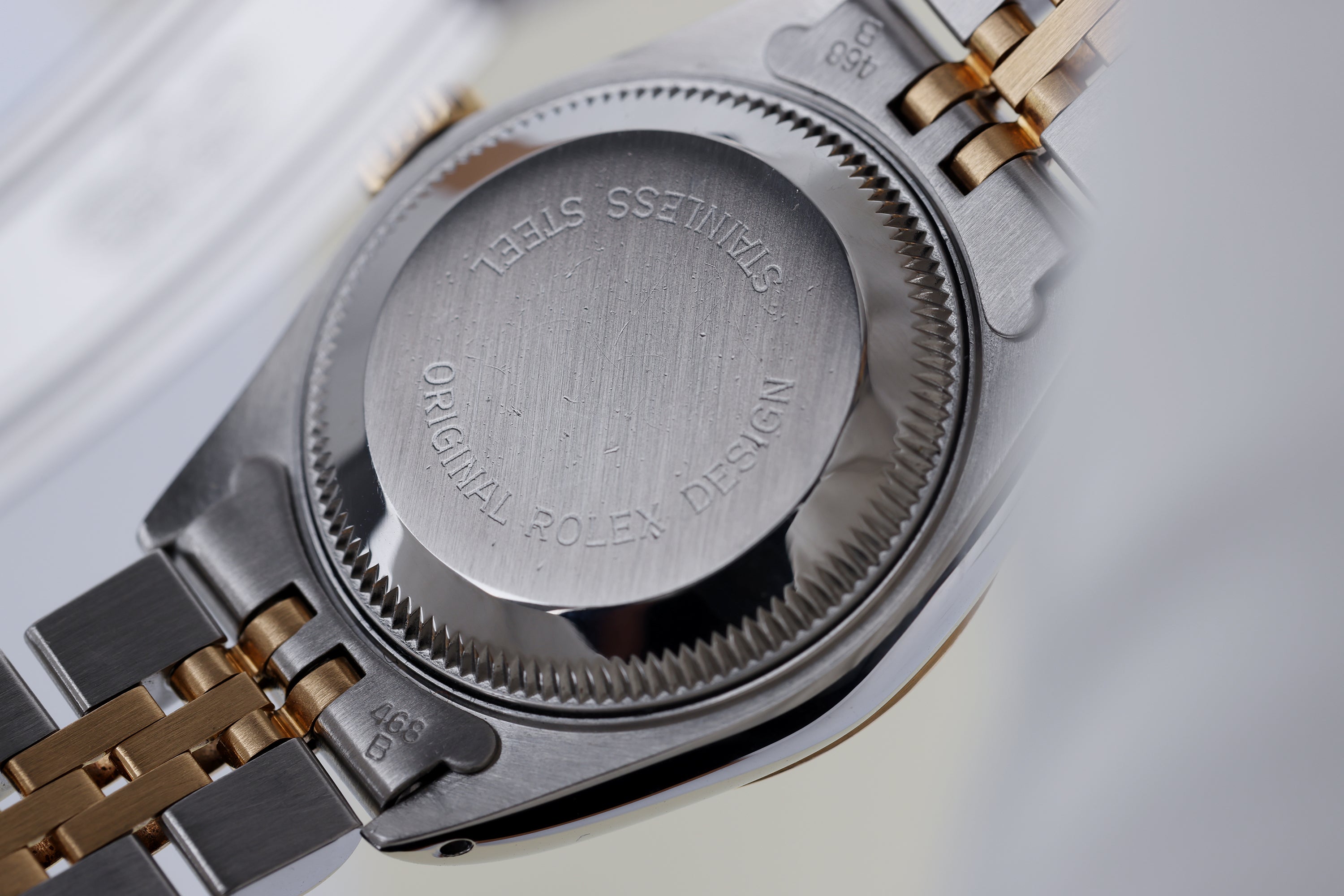 Rolex Lady DateJust | REF. 69173 | Stainless Steel & 18k Yellow Gold | Gold Dial | Box & Papers | 1992