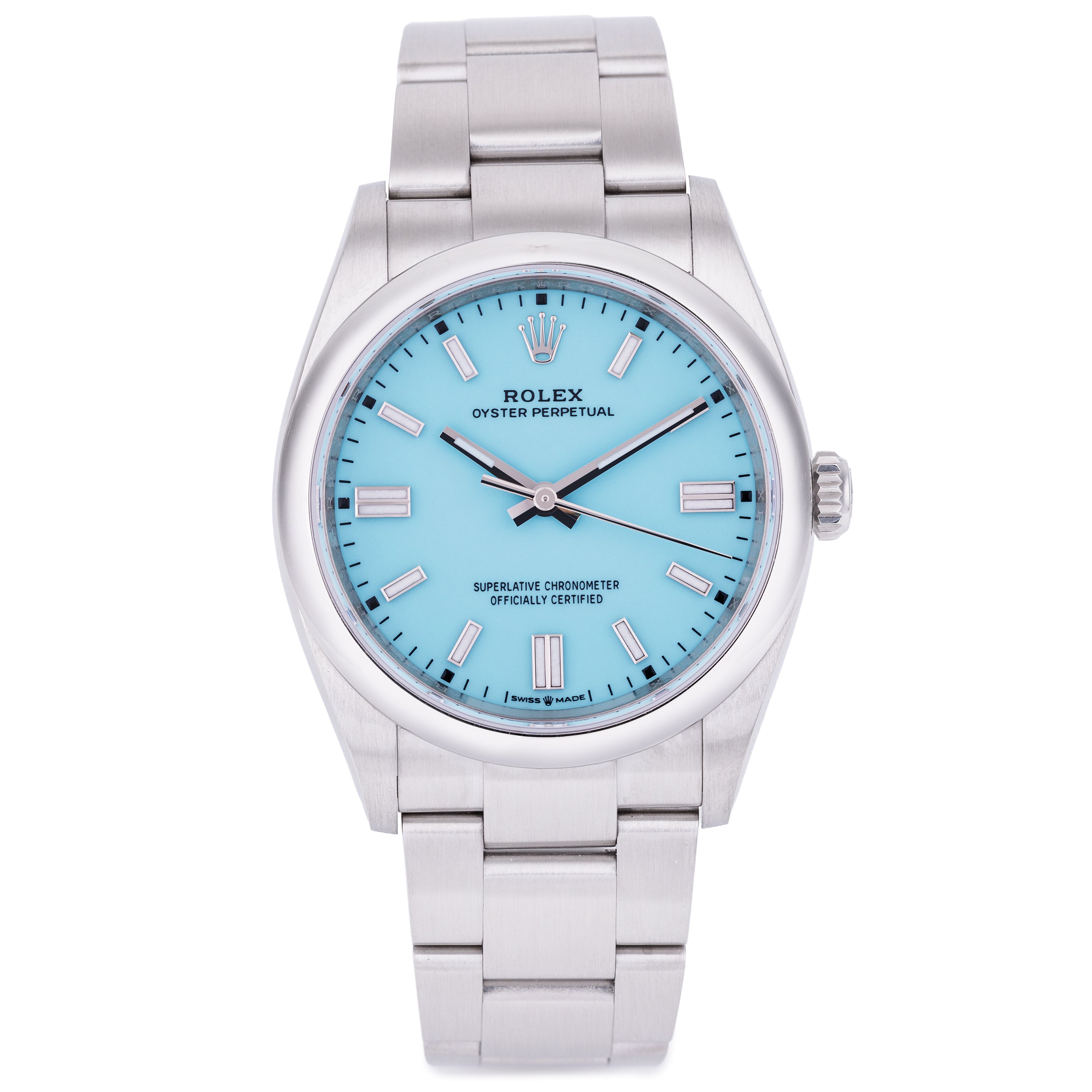 Rolex Oyster Perpetual 36mm | REF. 126000 | Tiffany Blue Dial | Box & Papers | 2023