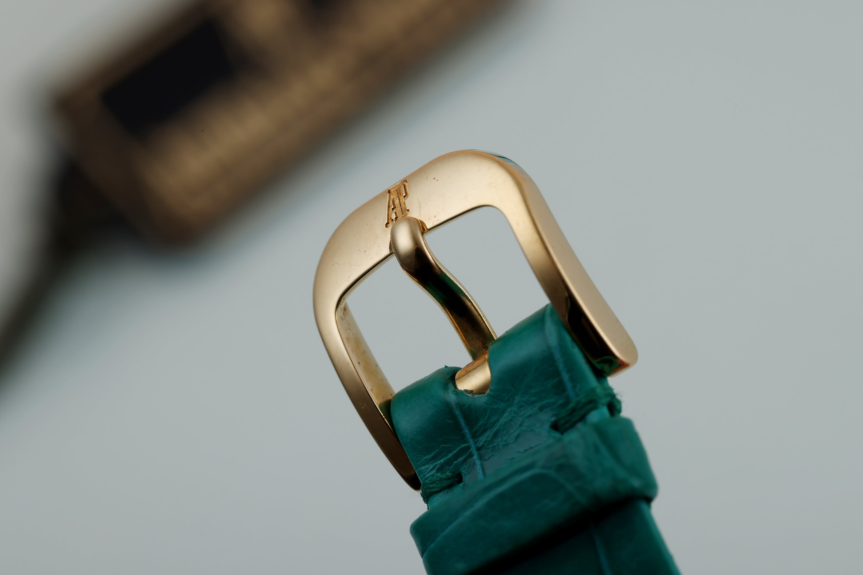 Audemars Piguet Ladies Wristwatch | REF. 67057/BA/E/0132 / 01 | Pave Diamond Dial, Emerald Hours | Emerald & Diamond 'X' Case | 18k Yellow Gold | Circa 1990's
