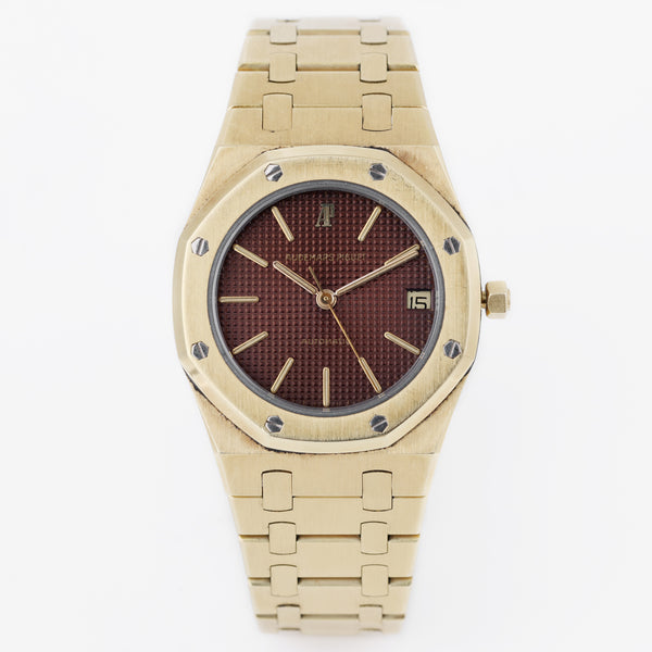 Audemars Piguet Royal Oak | REF. 4100BA | 35mm | Tropical Brown Dial | 18k Yellow Gold | 1980's