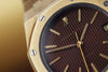 Audemars Piguet Royal Oak | REF. 4100BA | 35mm | Tropical Brown Dial | 18k Yellow Gold | 1980's