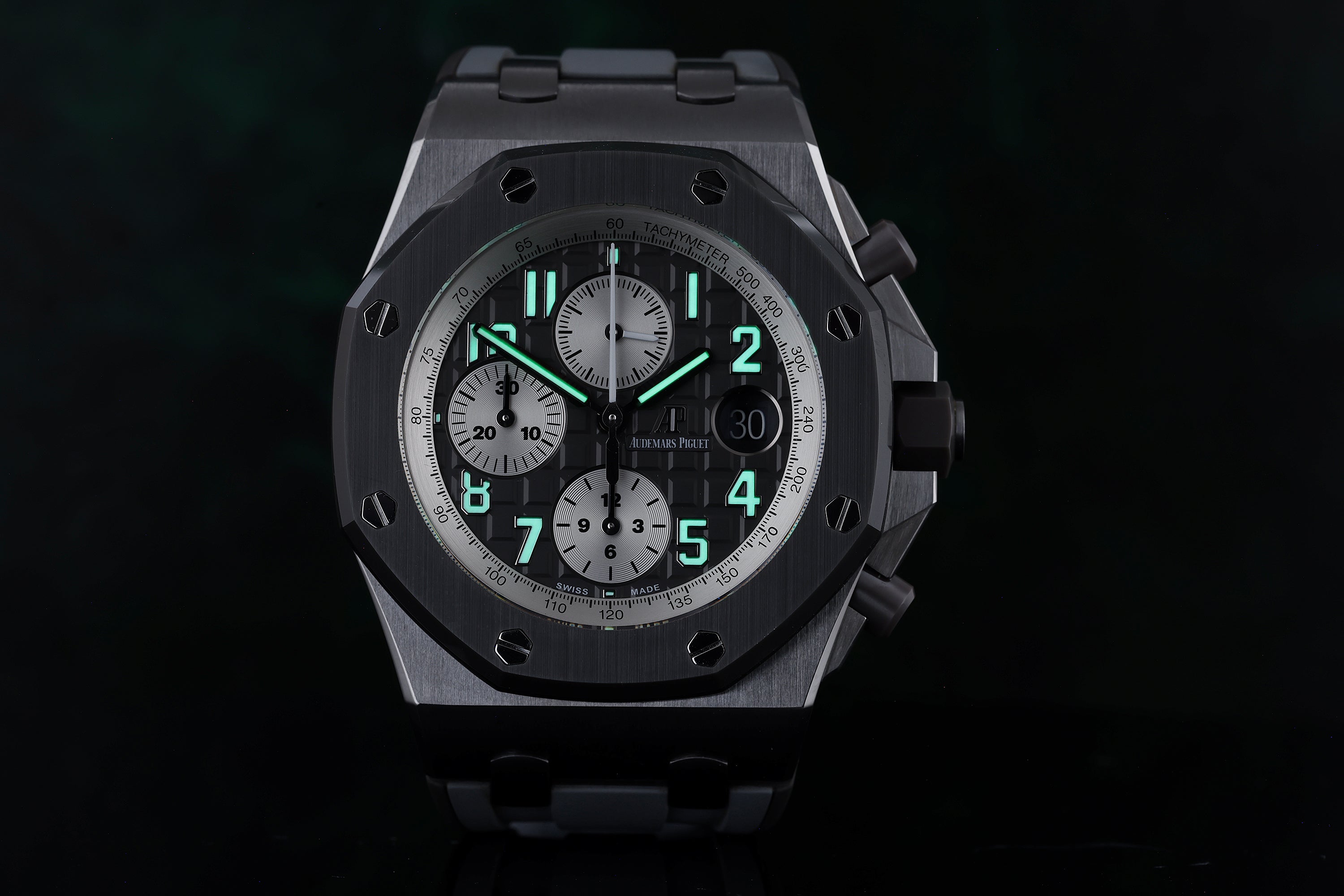 Audemars Piguet Royal Oak Offshore 'Ghost' | REF. 26470IO | Titanium & Grey Ceramic | 42mm