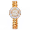 Audemars Piguet Vintage Ladies Wristwatch | 31mm | Large Diamond Bezel | Integrated Bracelet | 1990's | 18k Yellow Gold