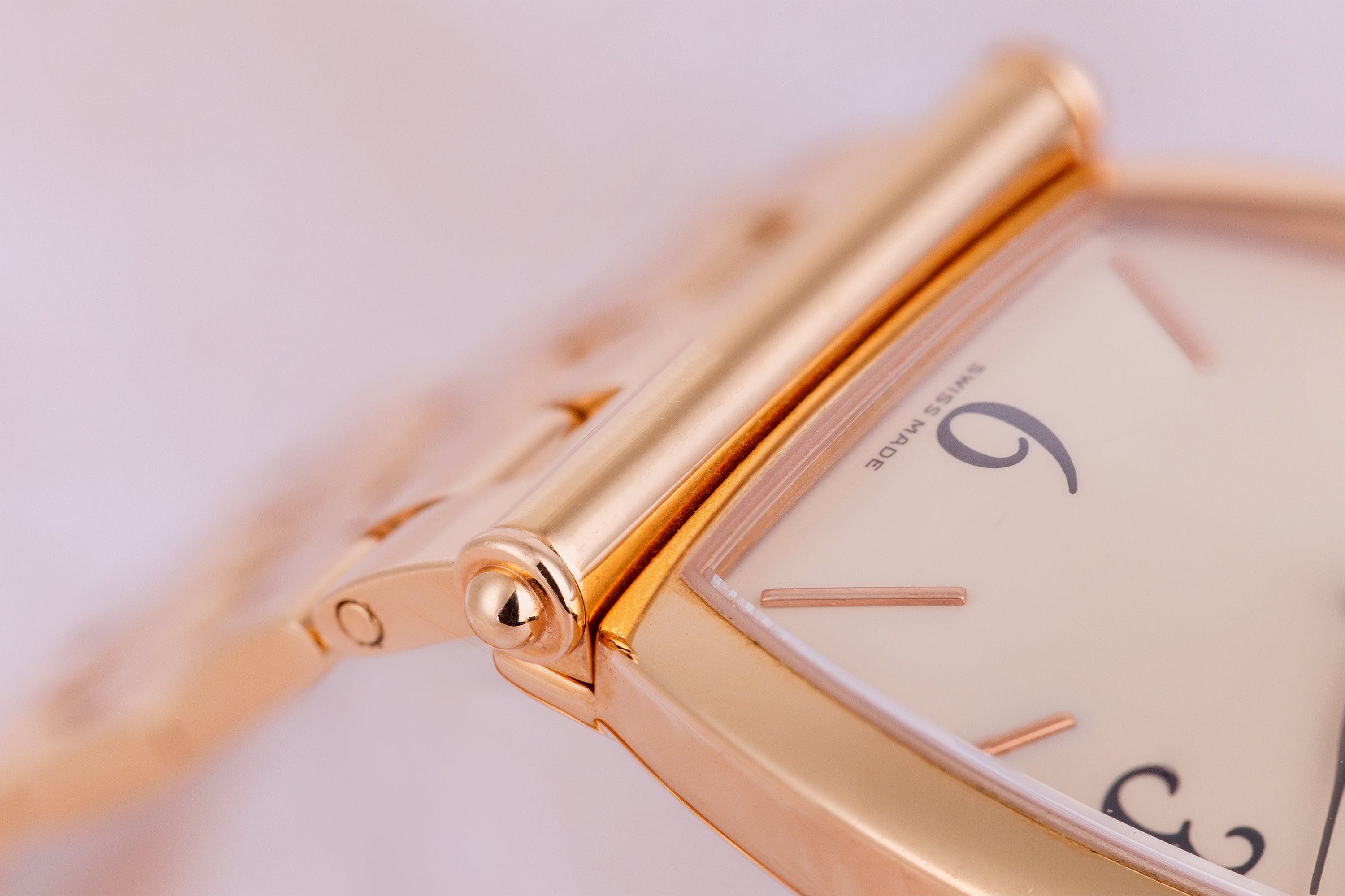 Audemars Piguet Carnegie | Enamel Dial | Tonneau-Shaped | 18k Rose Gold | 25mm | 1990's