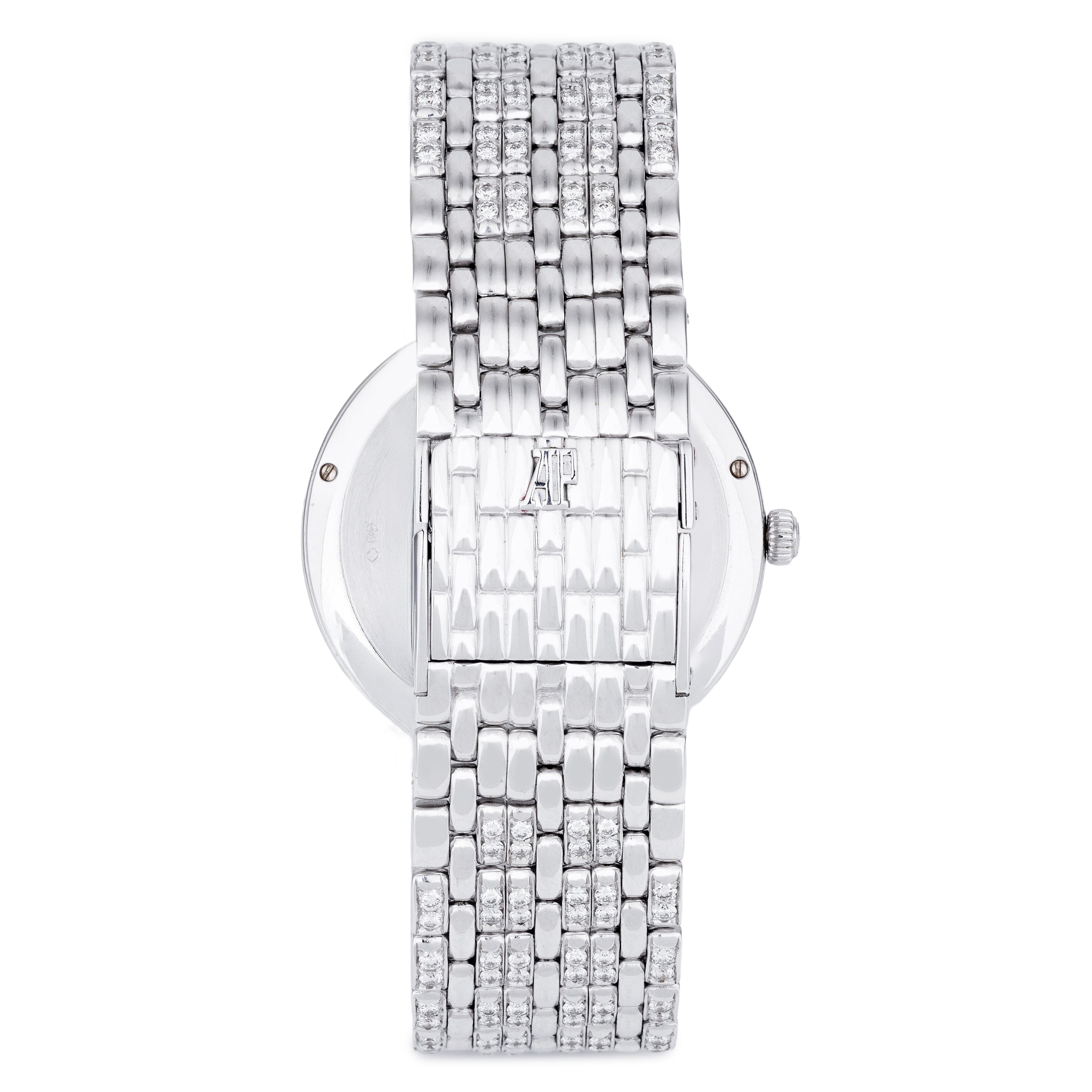 Audemars Piguet | 18k White Gold | Diamond Hours, Bezel & Bracelet
