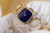 Baume & Mercier | REF. 37058 | Lapis Lazuli Dial | 27mm | 18k Yellow Gold | Manual Wind | 1970s