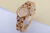 Unworn & Rare Bertolucci Pulchra Ladies Wristwatch | REF. 111.8055.68 | 18k Yellow Gold | Pave Diamond Dial, Ruby & Diamond Bracelet