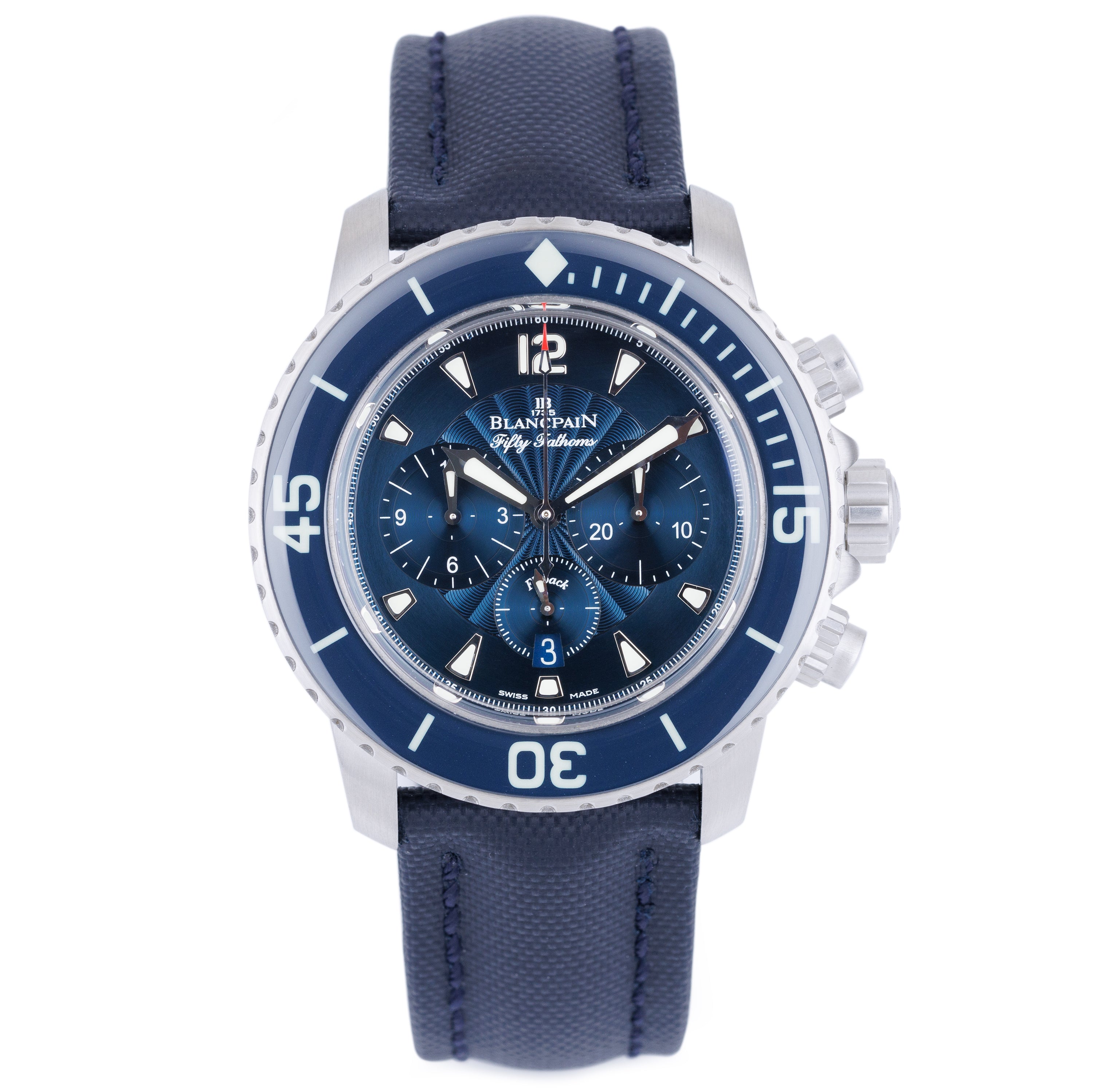 Blancpain Fifty Fathoms Flyback | REF. 5085FB-1140 | Stainless Steel | 45mm | Box & Papers | 2013