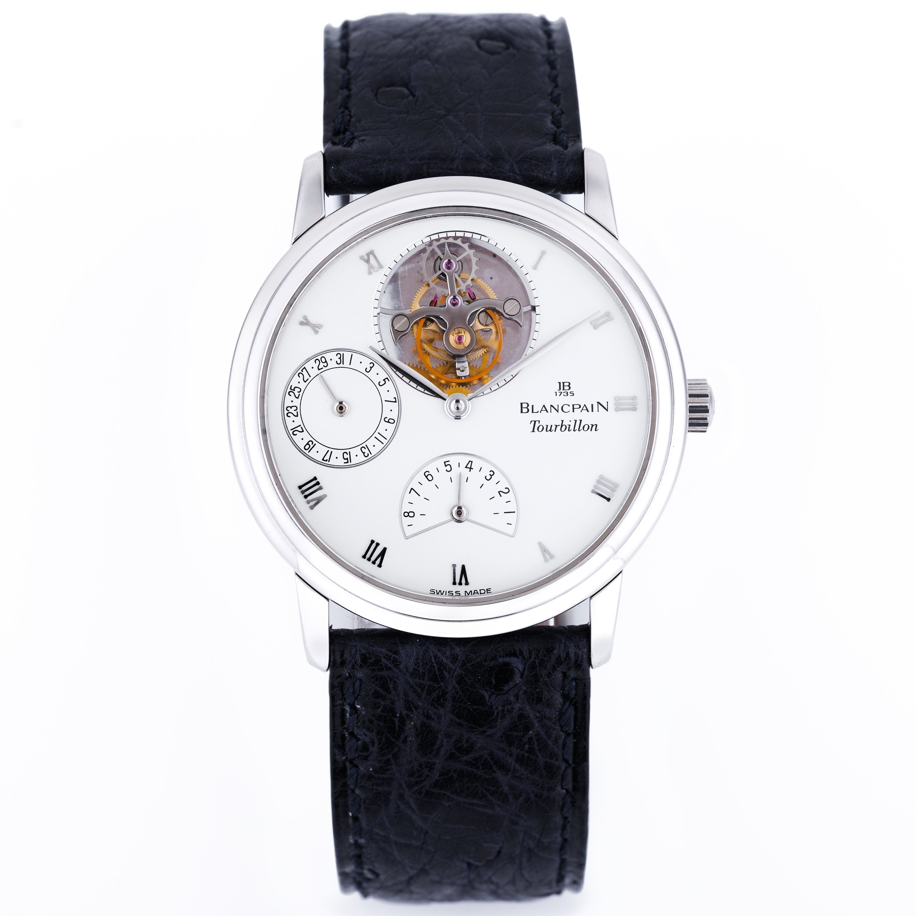 Platinum Blancpain Tourbillon | Manual Wind 8 Days | REF. 0023 | 34mm | 1990's