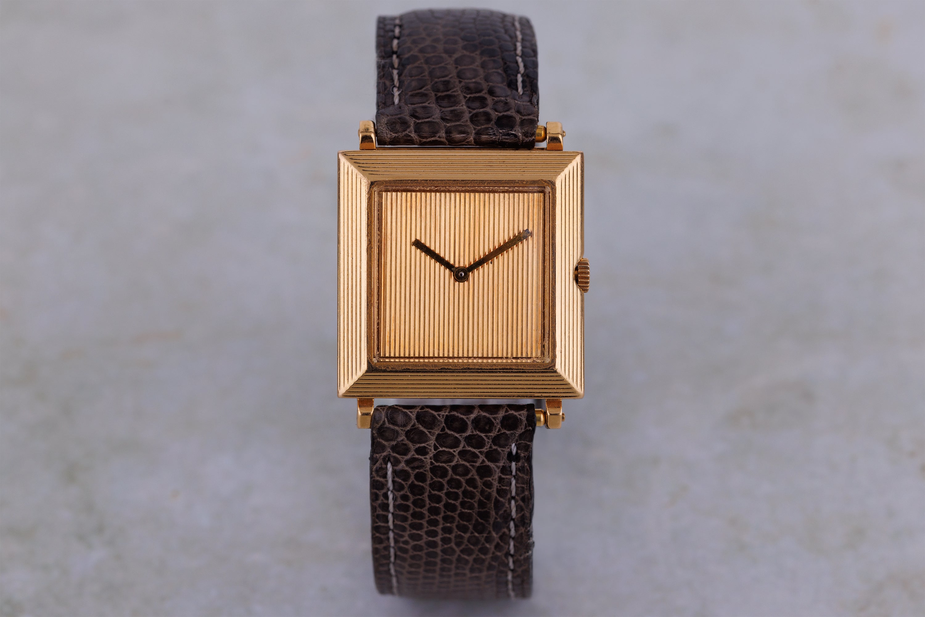 Boucheron Carrée | REF. BT1203255 | 18k Yellow Gold | 25mm | Manual Wind | Circa 1970s