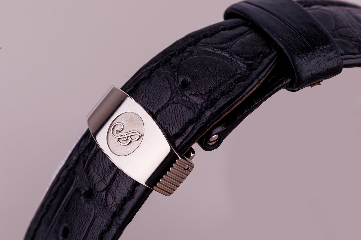 Breguet Heritage Chronograph | REF. 5460BB/12/996 | 18k White Gold | 36mm | Tonneau-Shaped | Papers | 2001
