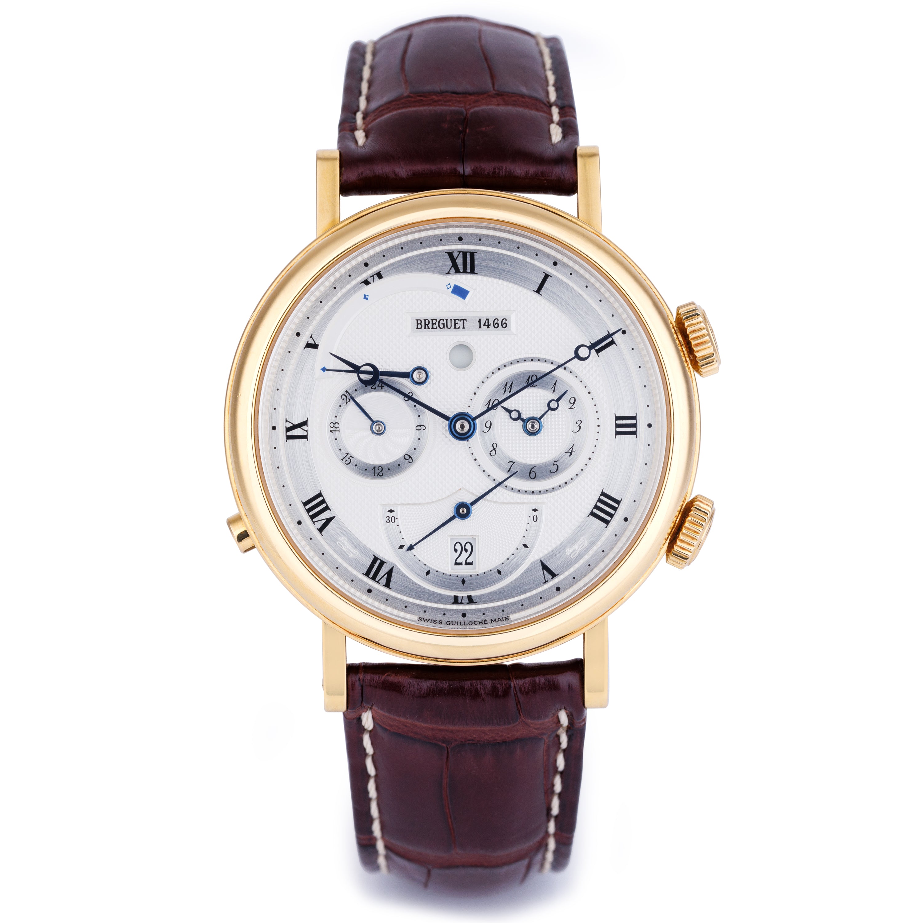 Breguet Classique GMT Alarm Le Reveil Du Tsar | REF. 5707 | 18k Yellow Gold | 40mm | Box & Papers | 2006