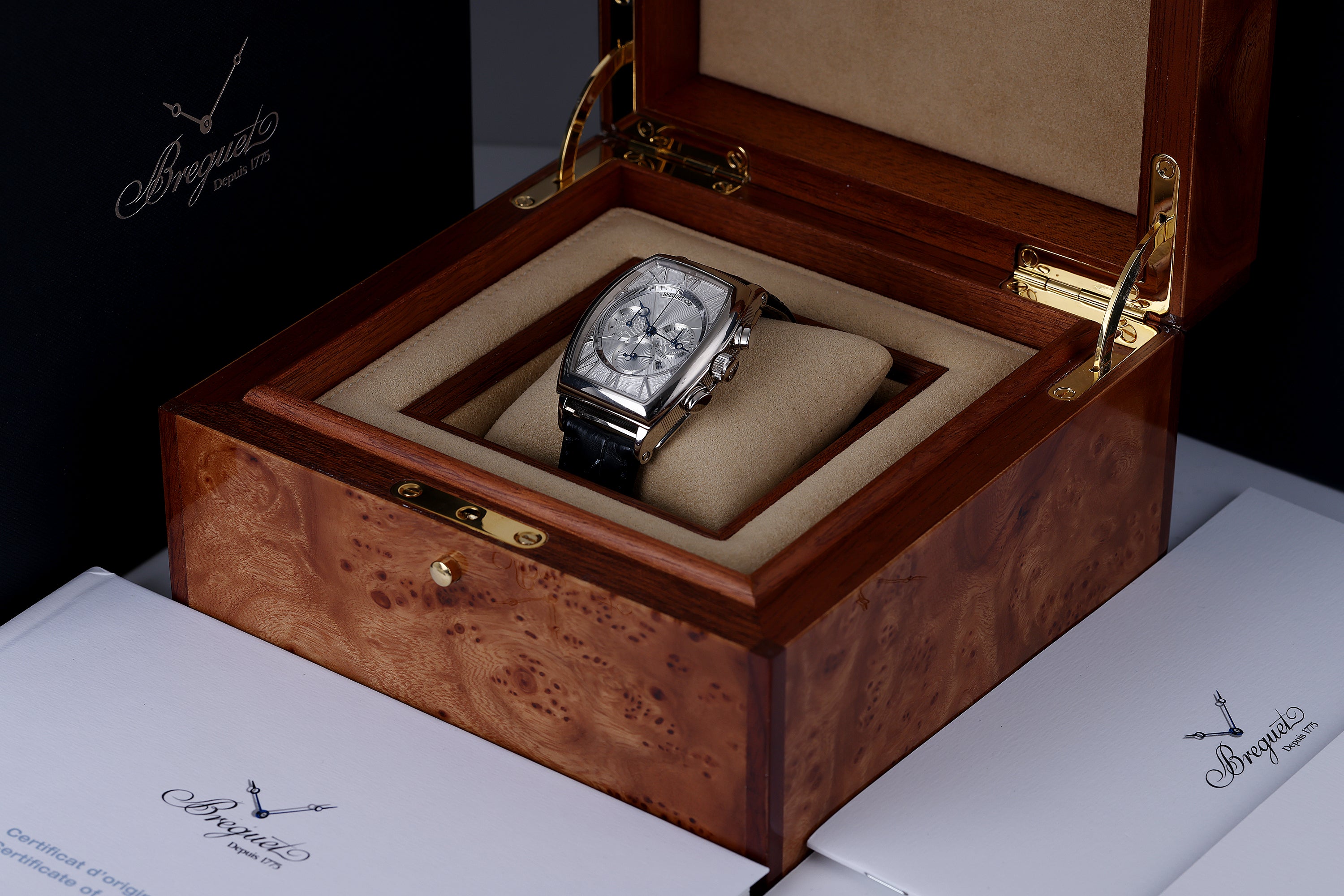Breguet Héritage Chronographe | REF. 5400BB/12/9V6 | 18k White Gold | 36mm | Box & Papers | 2016