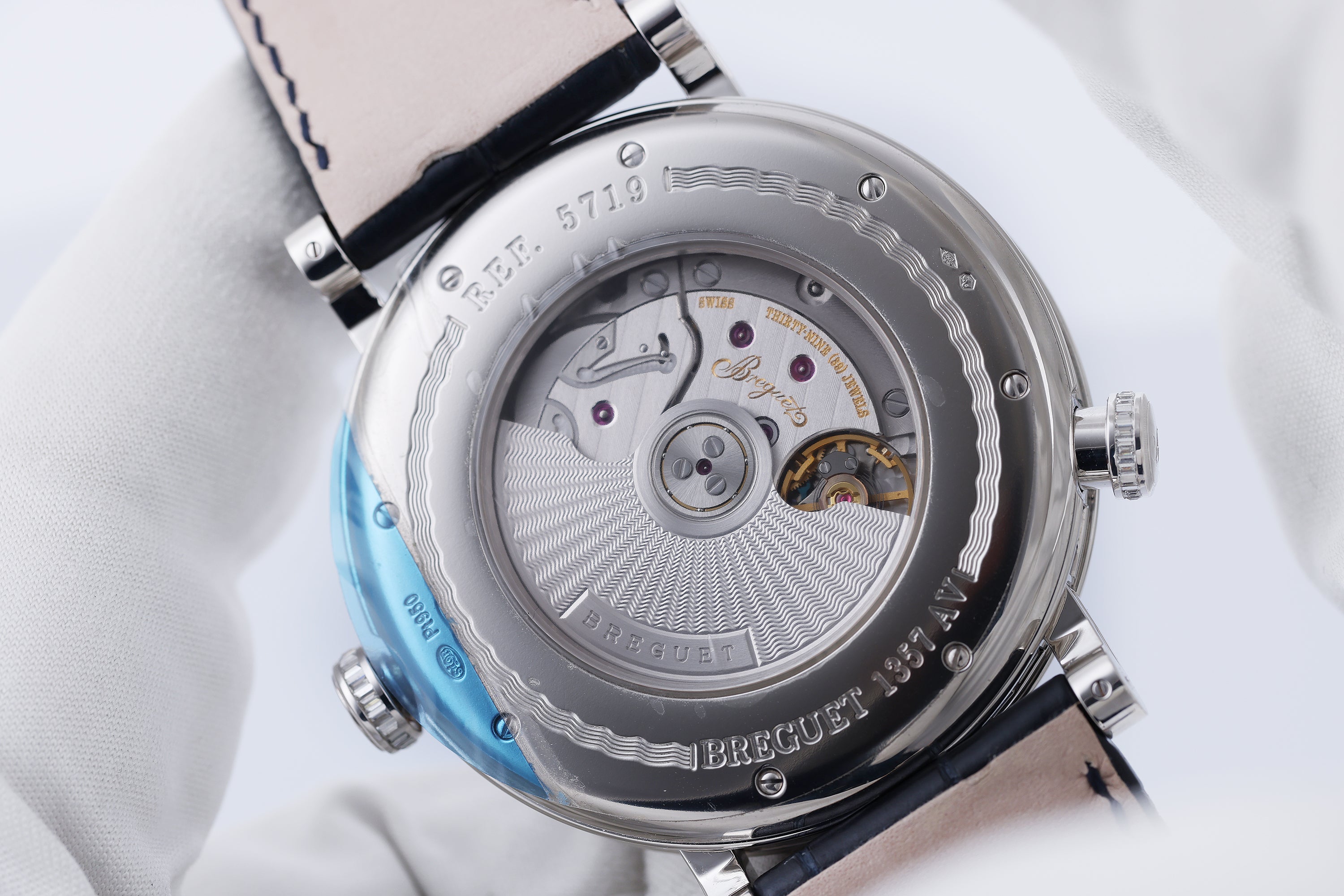 Unworn Breguet Classique Hora Mundi | REF. 5719PT/AS/9ZV DD0D | Platinum | Diamond & Sapphires | Box & Papers