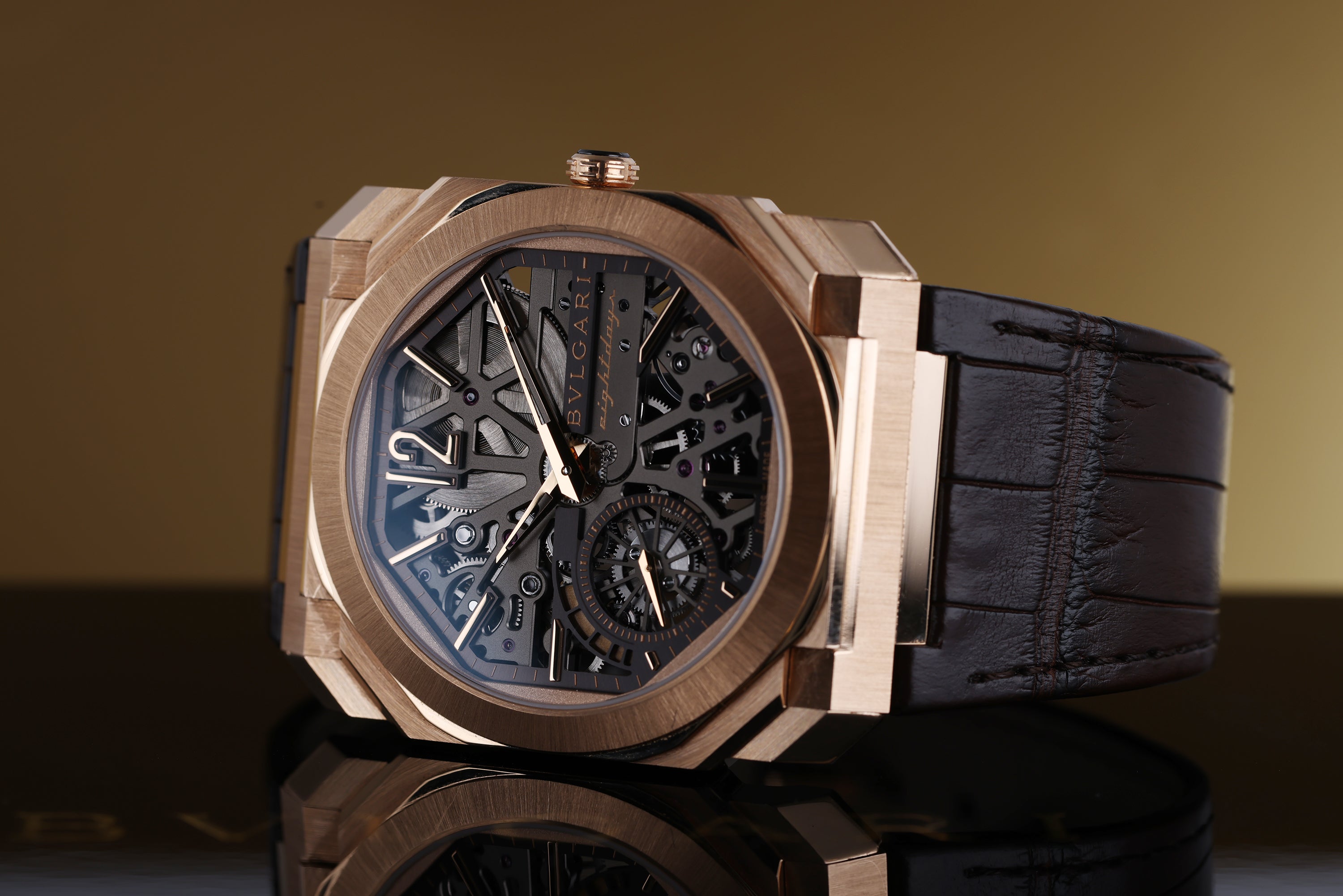 Bvlgari Octo Finissimo Skeleton | REF. 103667 | Manual Wind 8 Days Power Reserve | 18k Rose Gold | 40mm | Ultra-Thin | Box & Digital Warranty