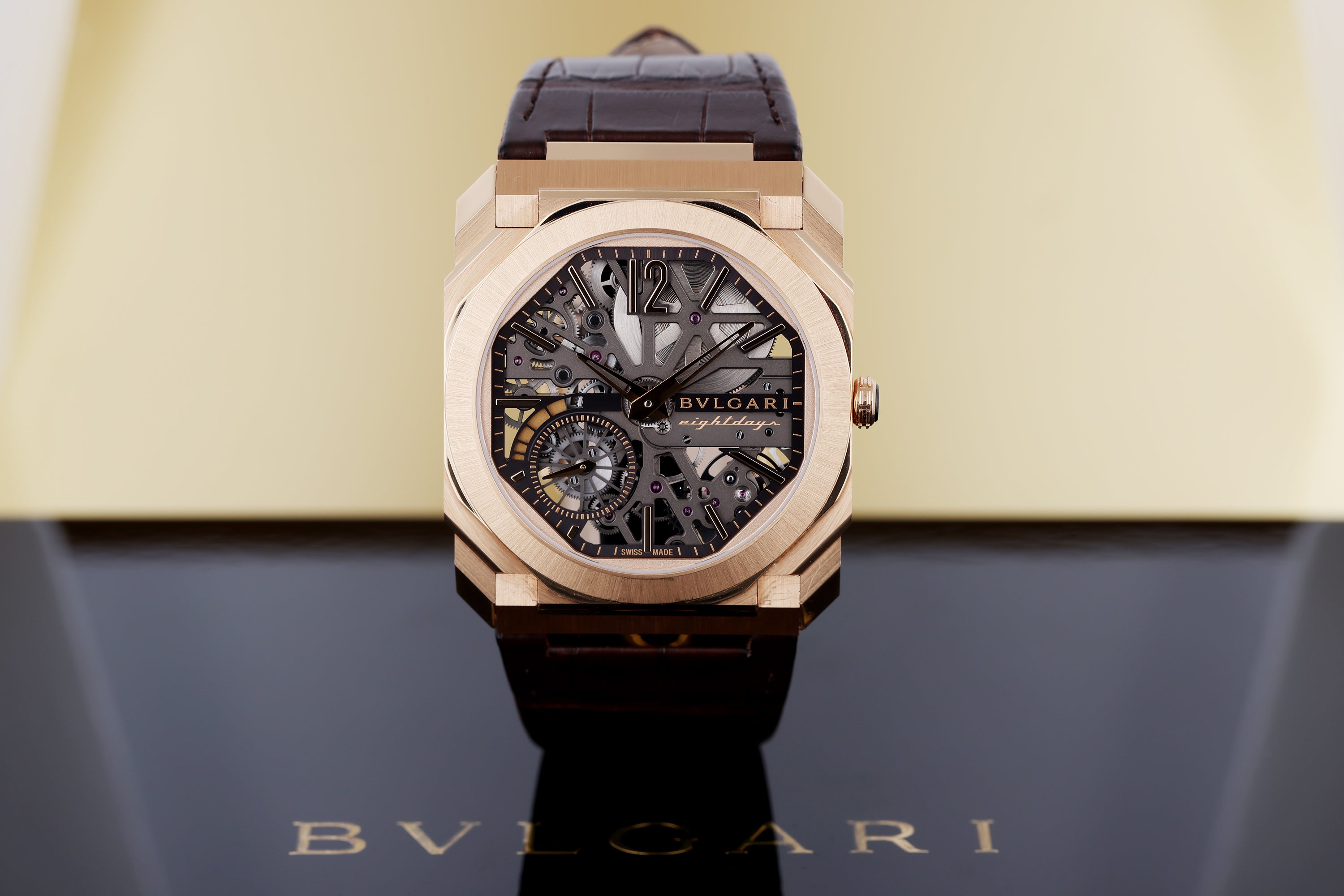 Bvlgari Octo Finissimo Skeleton | REF. 103667 | Manual Wind 8 Days Power Reserve | 18k Rose Gold | 40mm | Ultra-Thin | Box & Digital Warranty