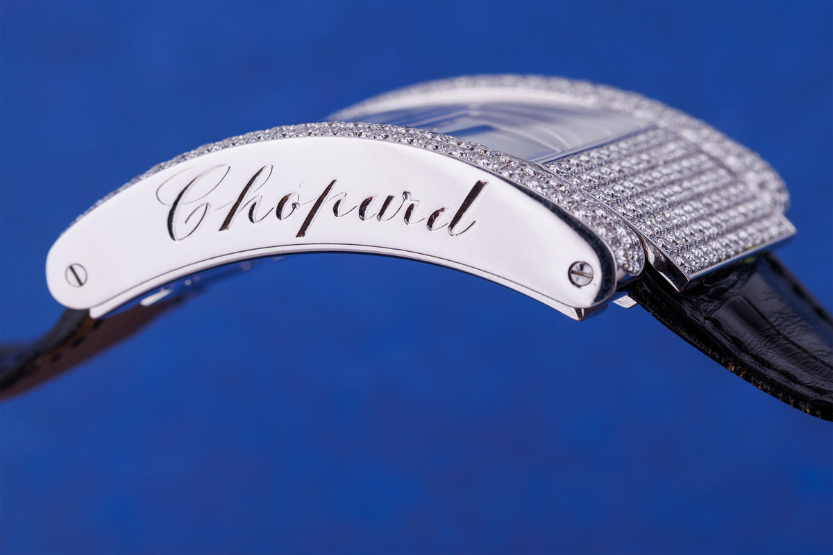Chopard La Strada | REF. 41/7091/8-20 | Mother of Pearl Dial & Diamonds | 18k White Gold | Quartz | 44mm | Circa 2000's