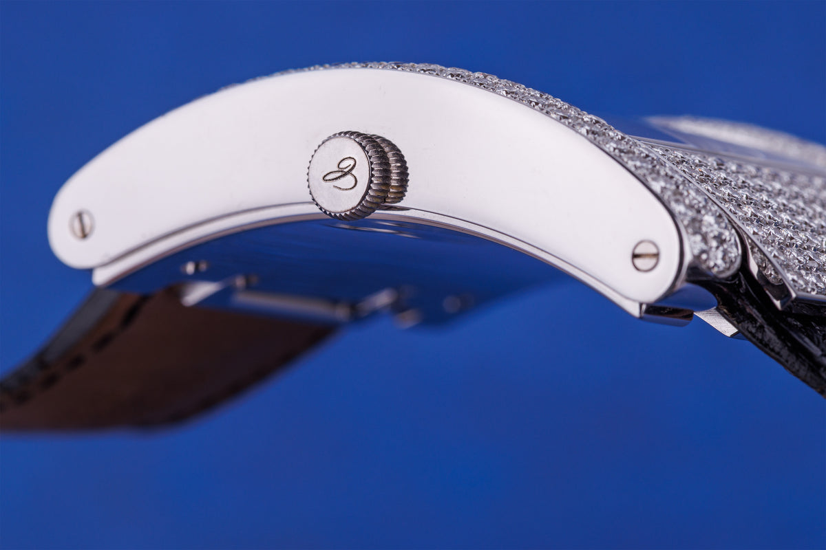 Chopard La Strada | REF. 41/7091/8-20 | Mother of Pearl Dial & Diamonds | 18k White Gold | Quartz | 44mm | Circa 2000's