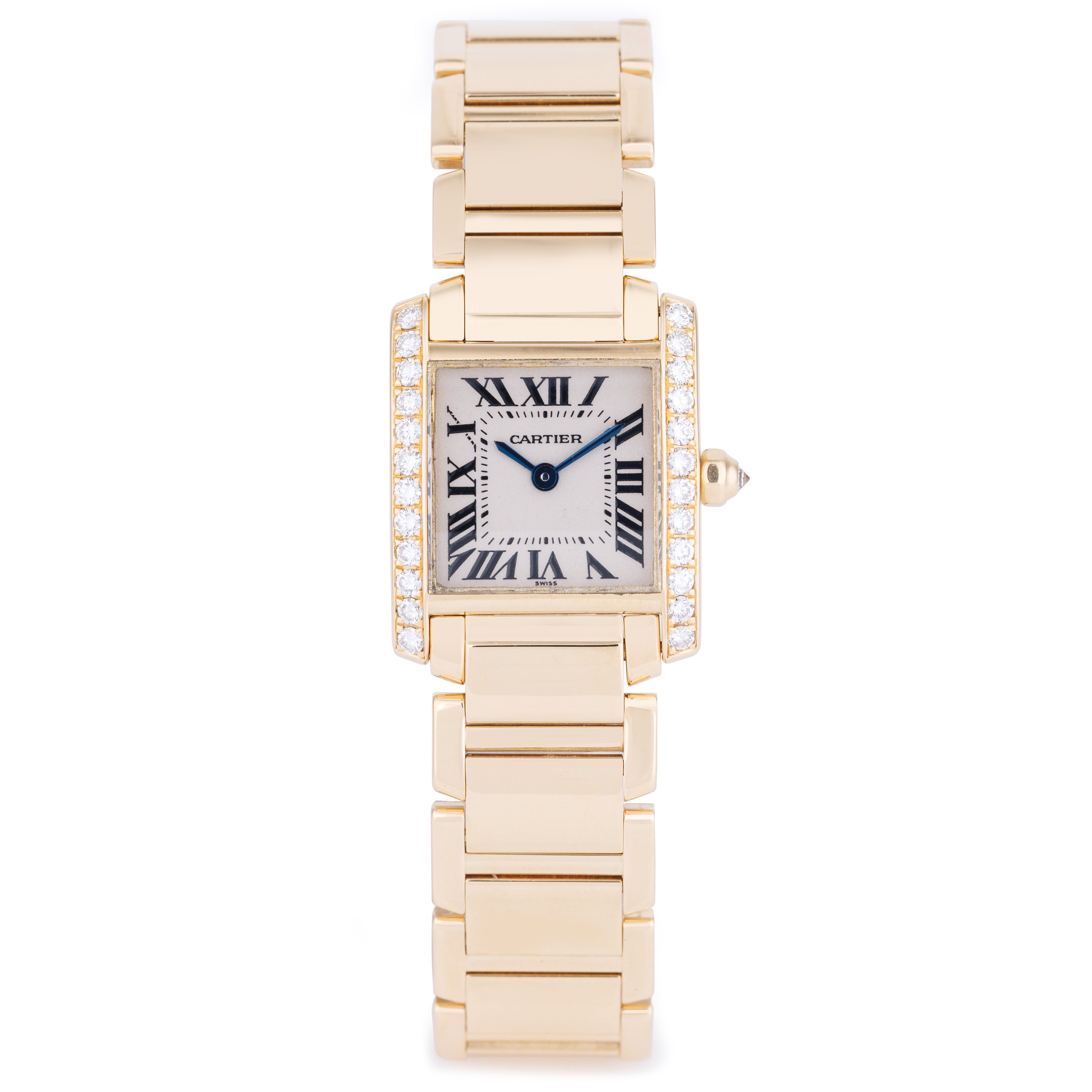 Cartier Tank Francaise | REF. 2364 | Diamond Bezel | 20mm | 18k Yellow Gold