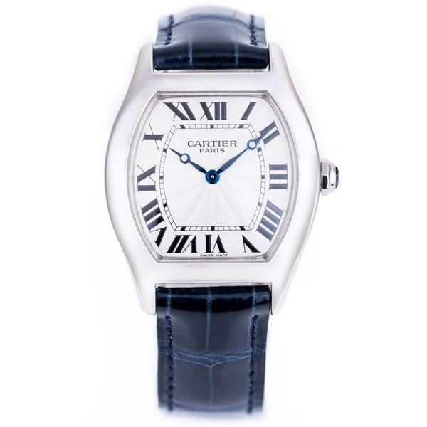 Cartier Paris Torteau Collection Privee | REF. 2518E | Platinum | Box & Papers | 34mm | 2011