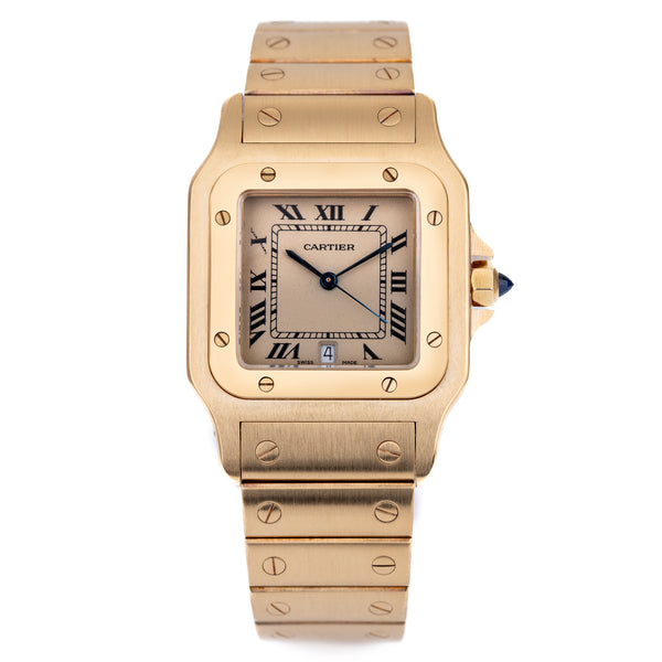 Cartier Santos Galbée | REF. 887901 | 18k Yellow Gold | 29mm