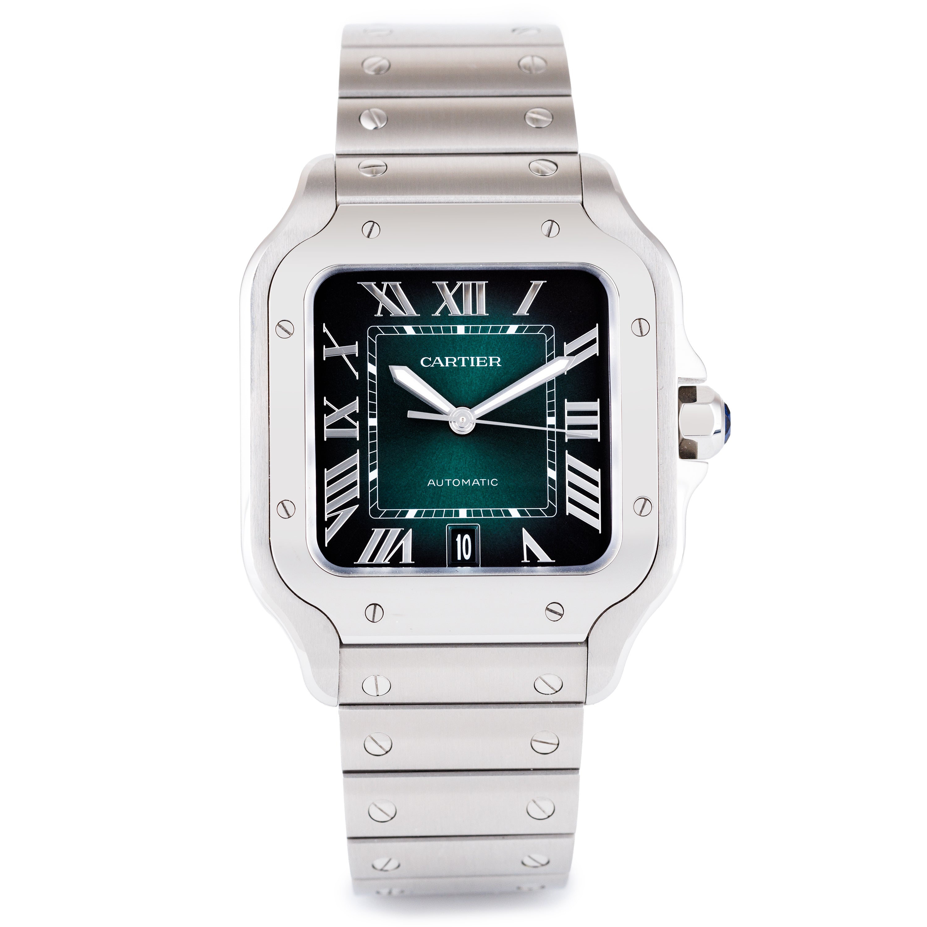 Cartier Santos | REF. WSSA0062 | Green Dial | Automatic | 39mm | Stainless Steel | Box & Papers | 2024